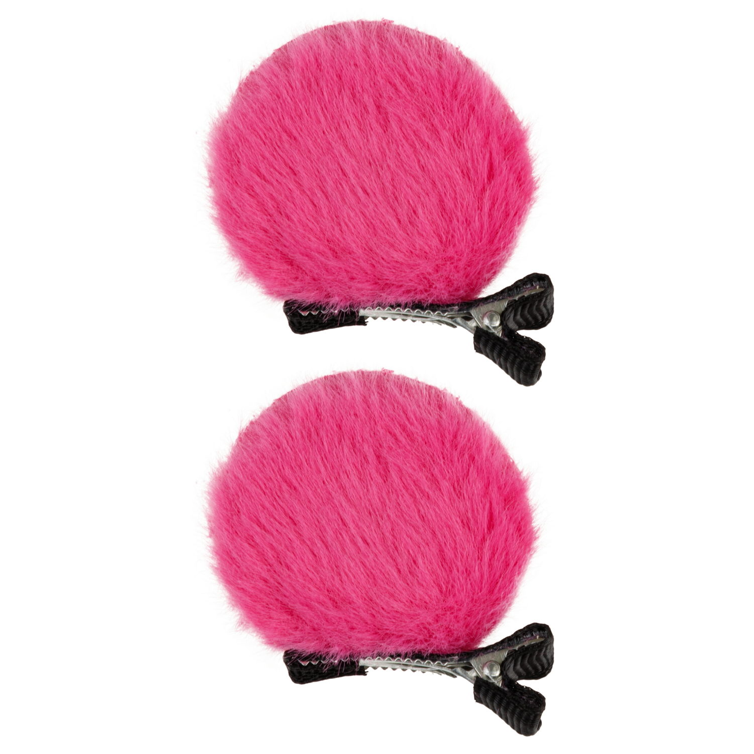 Заколки для волос Lukky Fashion Медвежьи ушки, детские, для девочки, зажимы, 3 цвета в ассортименте, набор 2 шт.