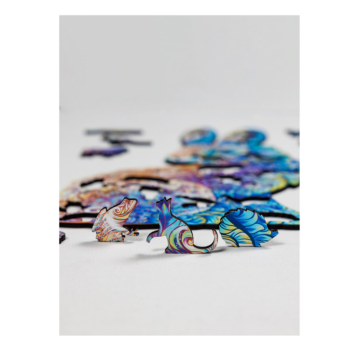 Деревянные пазлы Collection Animals Волшебный кролик, 86 деталей, 29х18 см