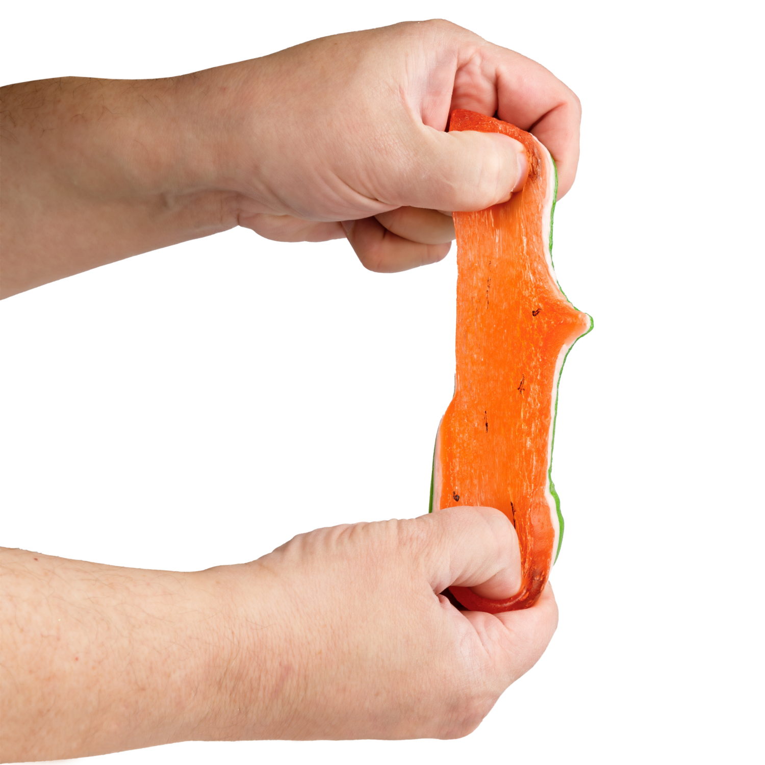 Игрушка-антистресс 1TOY Крутой замес Няшка-вкусняшка арбузный десерт, 7,5х7,5х5см