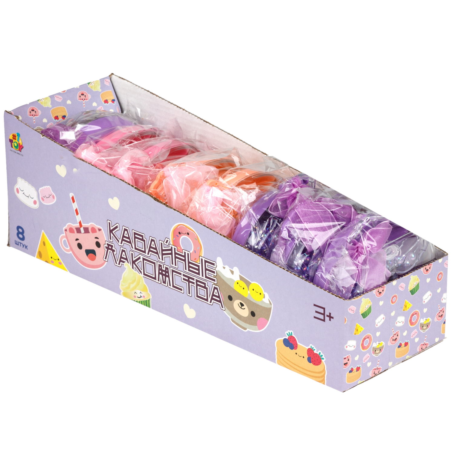 Игровой набор для создания украшений в упаковке пончик, в ассортименте