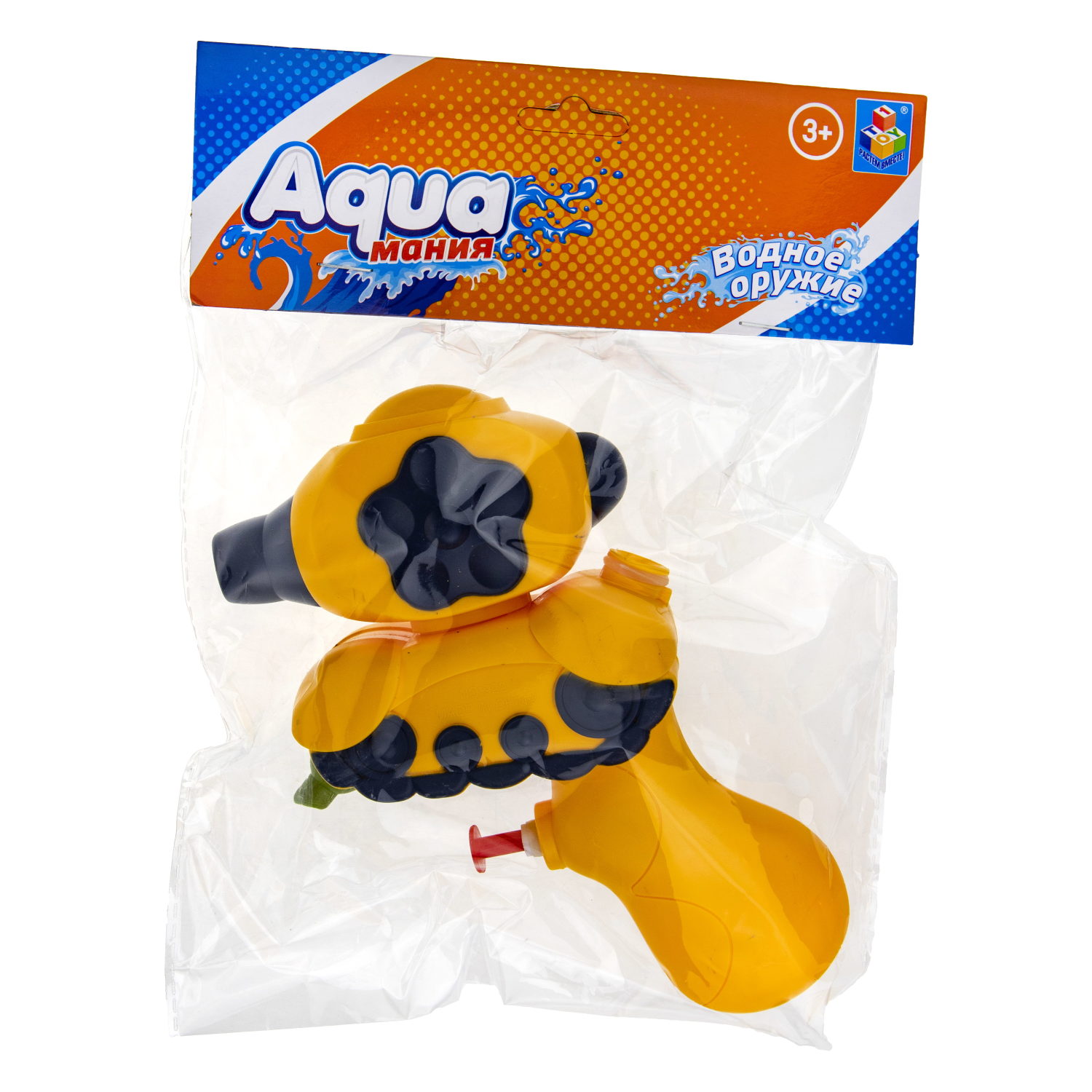 1TOY Водное оружие 11,5*16 см, желтое