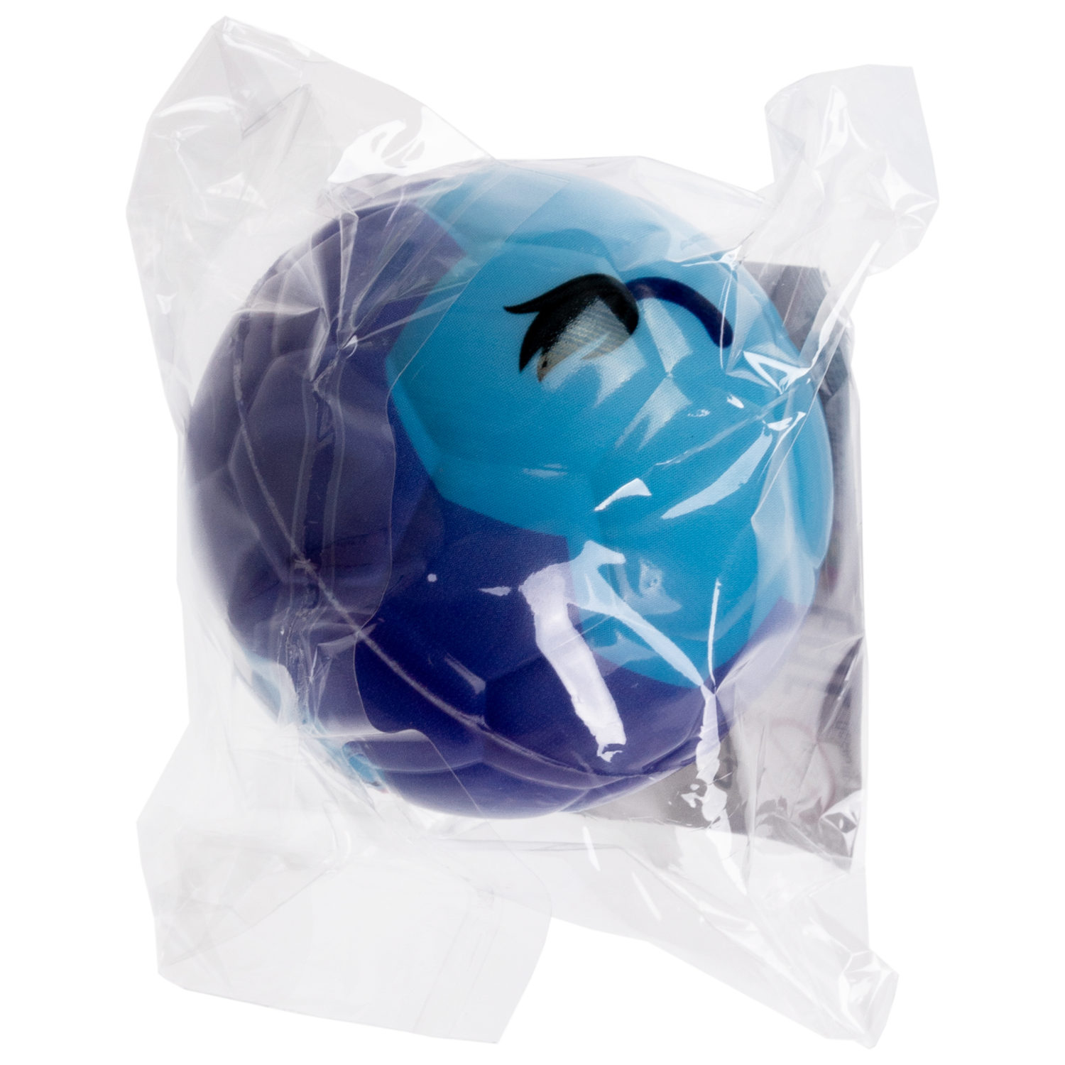 1toy мячик суперэластичный PU рифленый "Зверята" 6,3 см, дб 12 штук