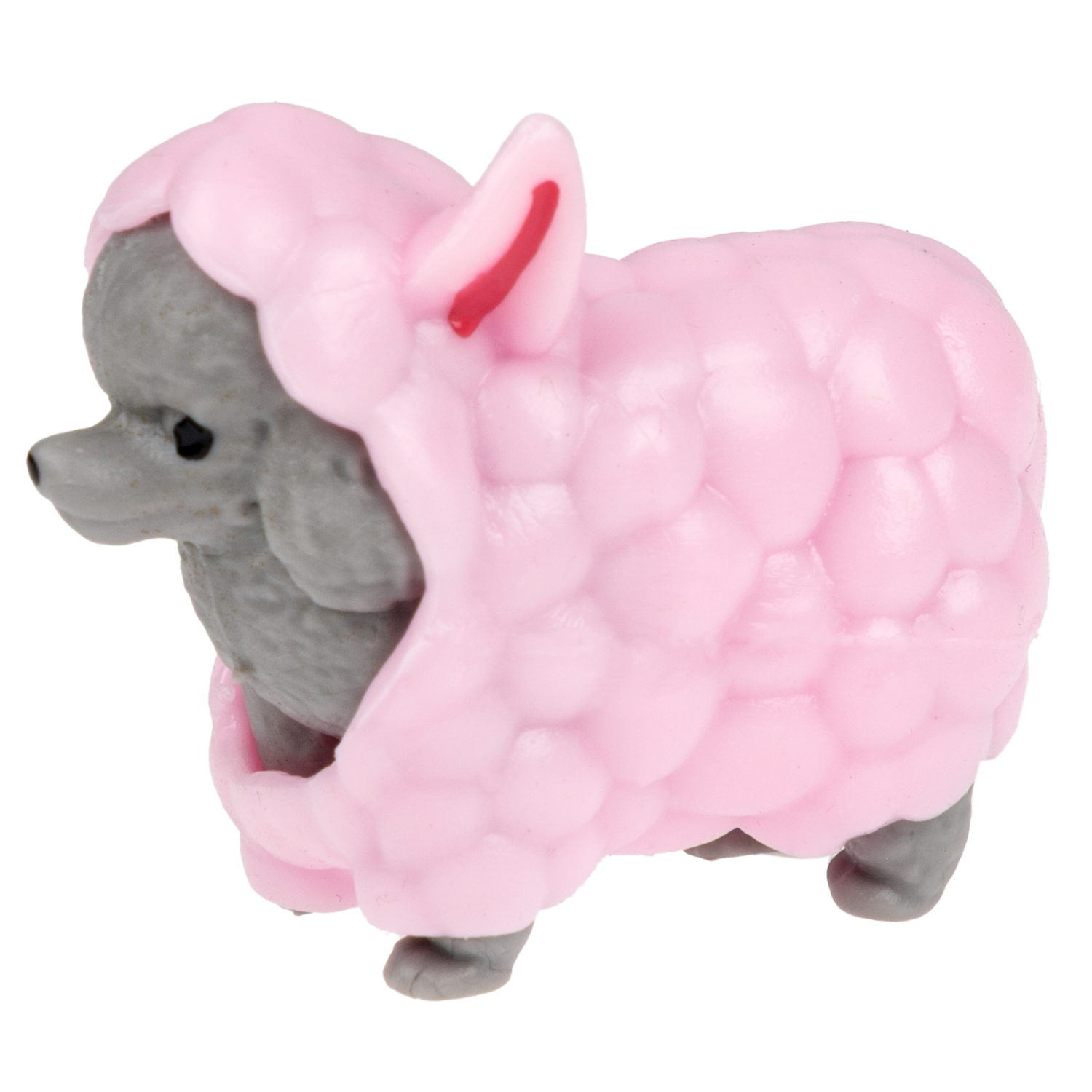 1toy "Прокачка для собачки", тянущиеся собачки в костюмчиках, мини 3,5*3,5*4 см д/б 24 шт