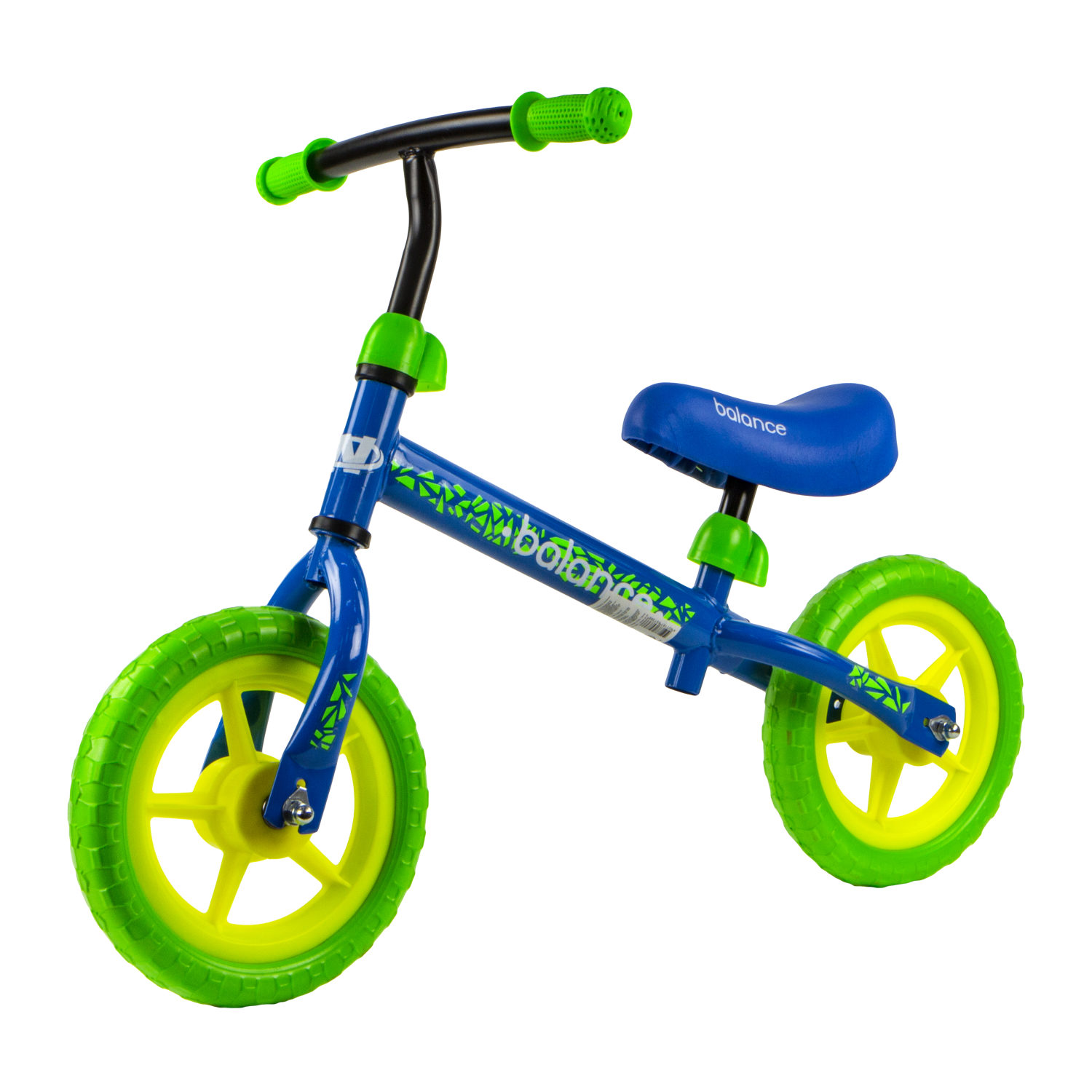 Беговел Navigator, колеса 10", стальная рама, пластиковые обода, EVA покрышки, втулки с подшипниками