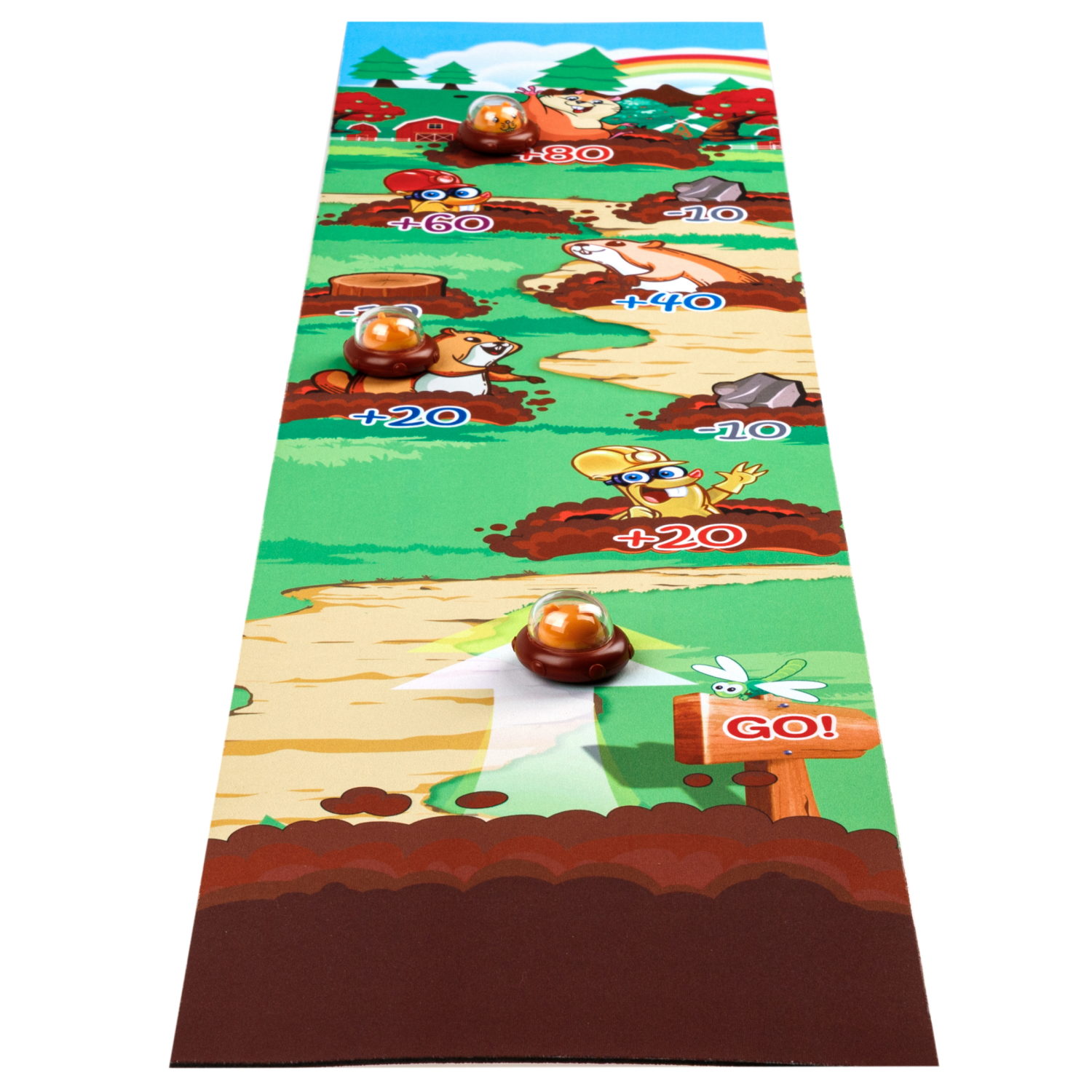 Настольная игра 1TOY Игродром Слайдер Капибарики