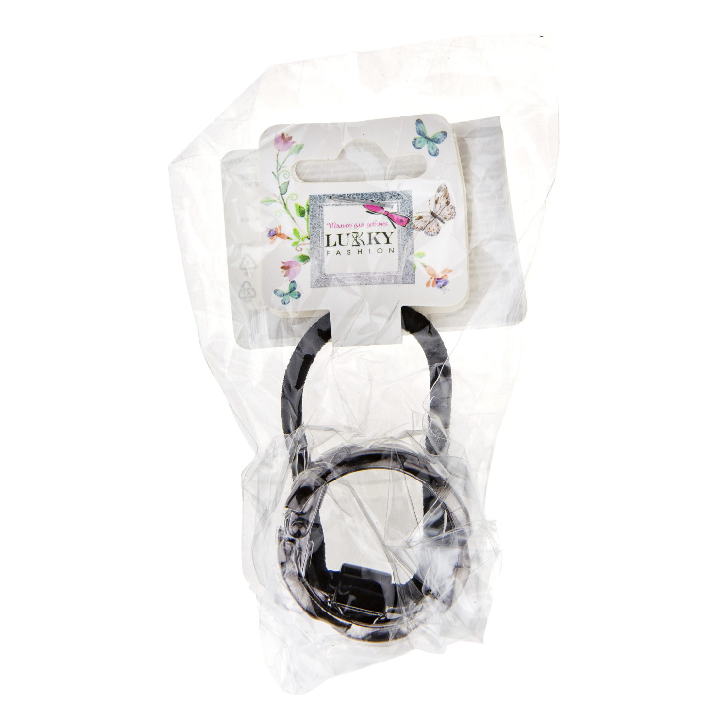 Резинка для волос Lukky Fashion с зажимом цепочка