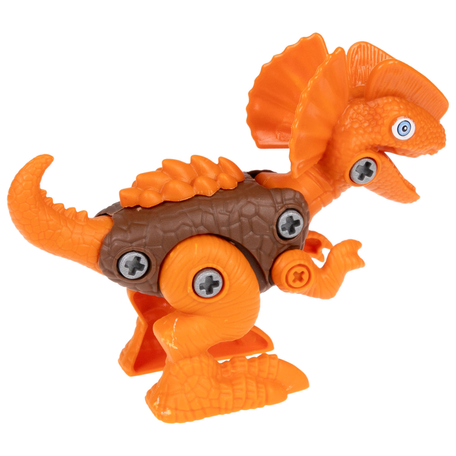 Конструктор 1TOY Динопарк "Клетка с динозавром", с отверткой, винтовой