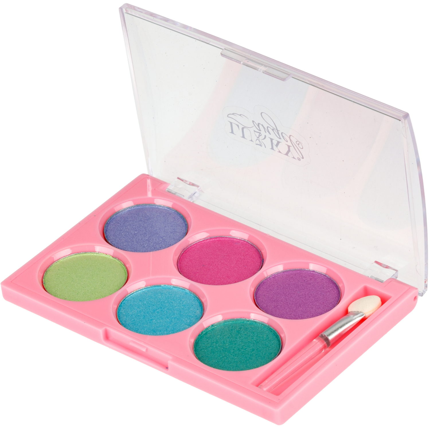 Тени для век детские пудровые Lukky Angel «Неон», 6 цветов, 7,8 г