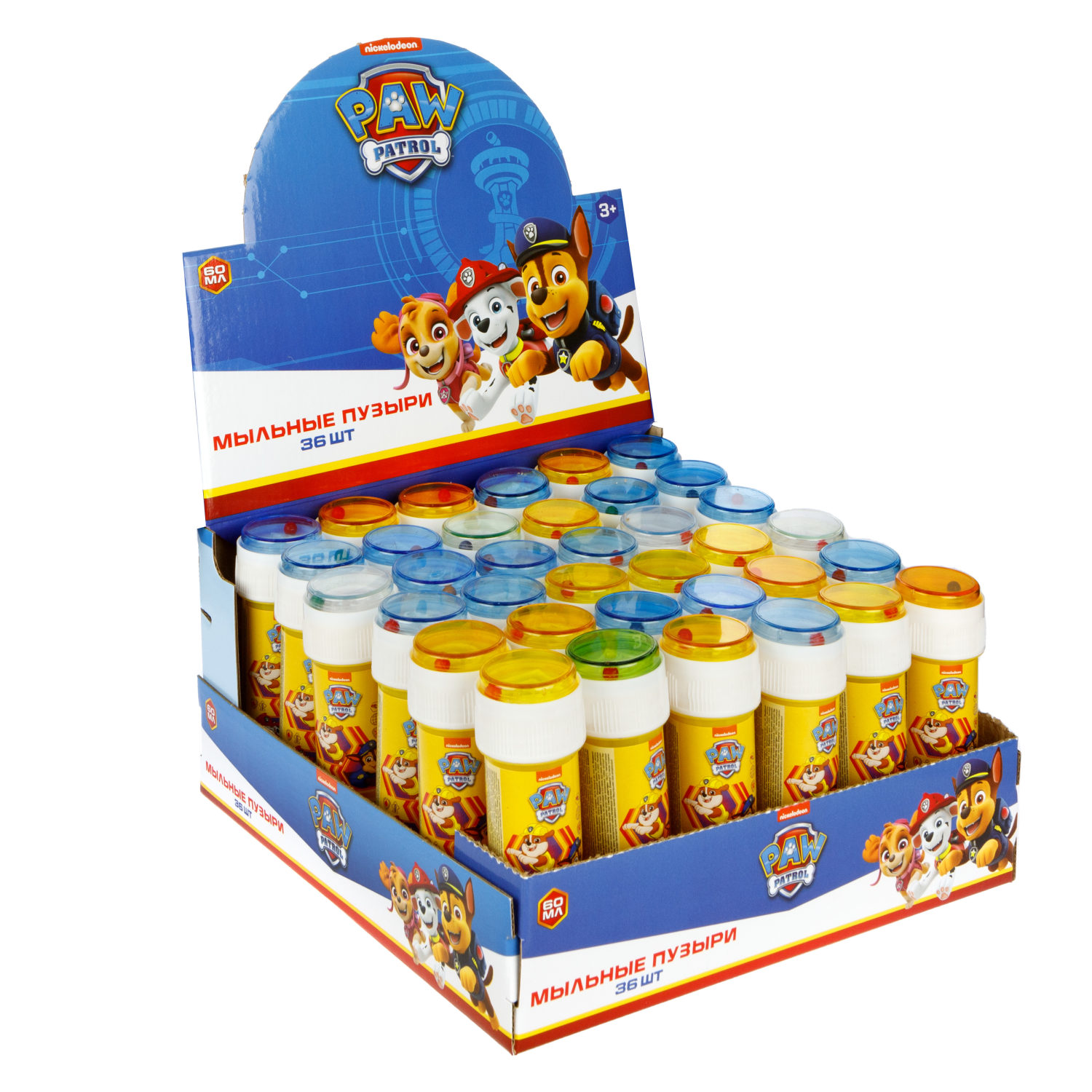Мыльные пузыри 1TOY Сказочный патруль, 60 мл