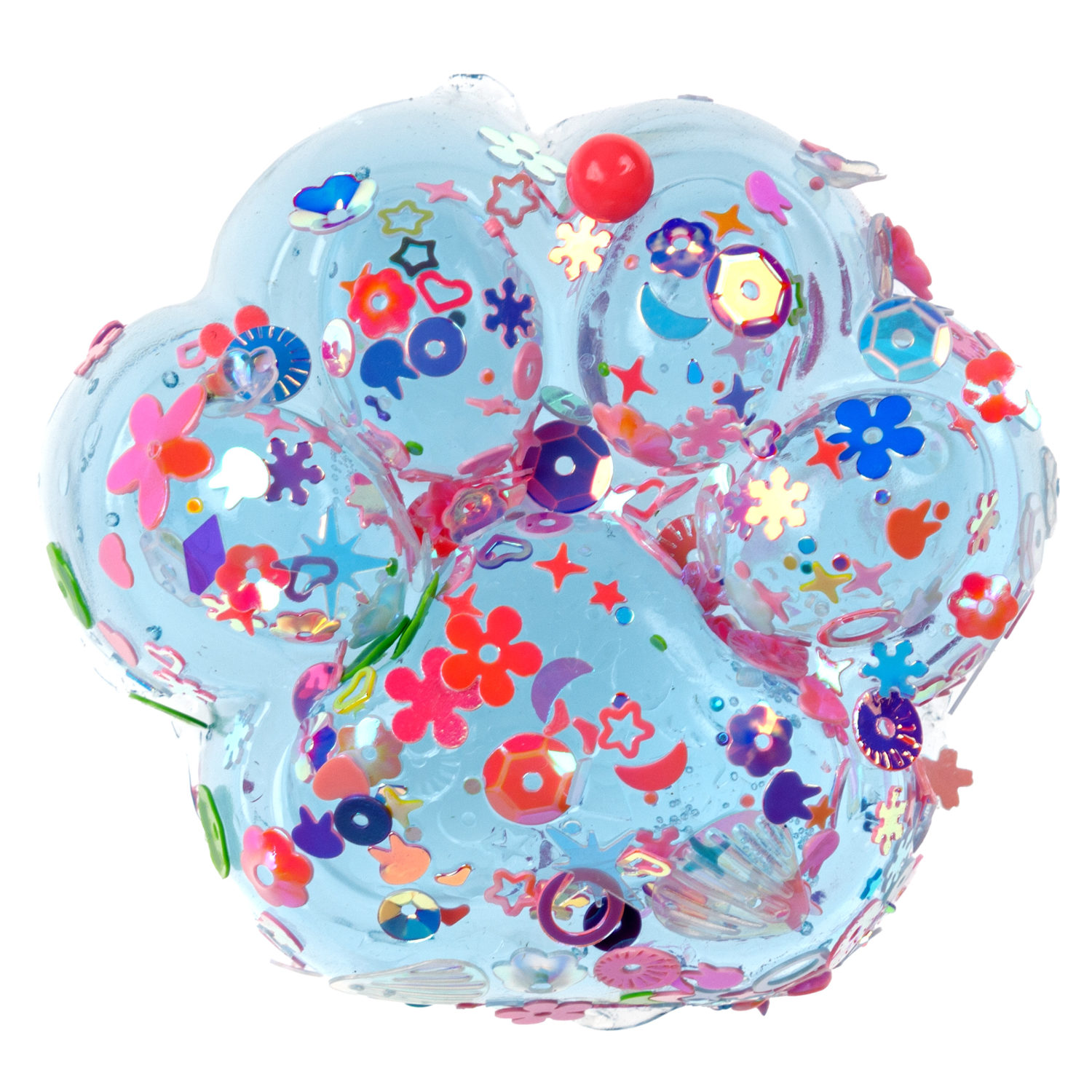 Игрушка-антистресс 1TOY Крутой замес Няшка-вкусняшка мармелапка с посыпками и блестками