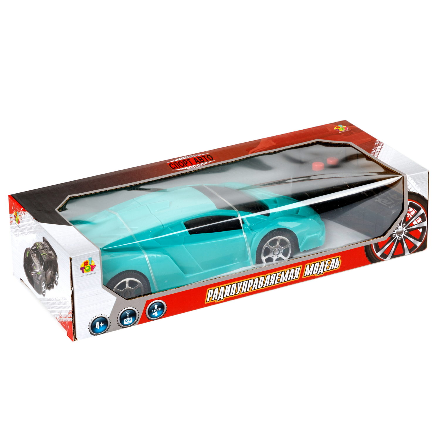 Машинка на пульте управления 1TOY Спортавто