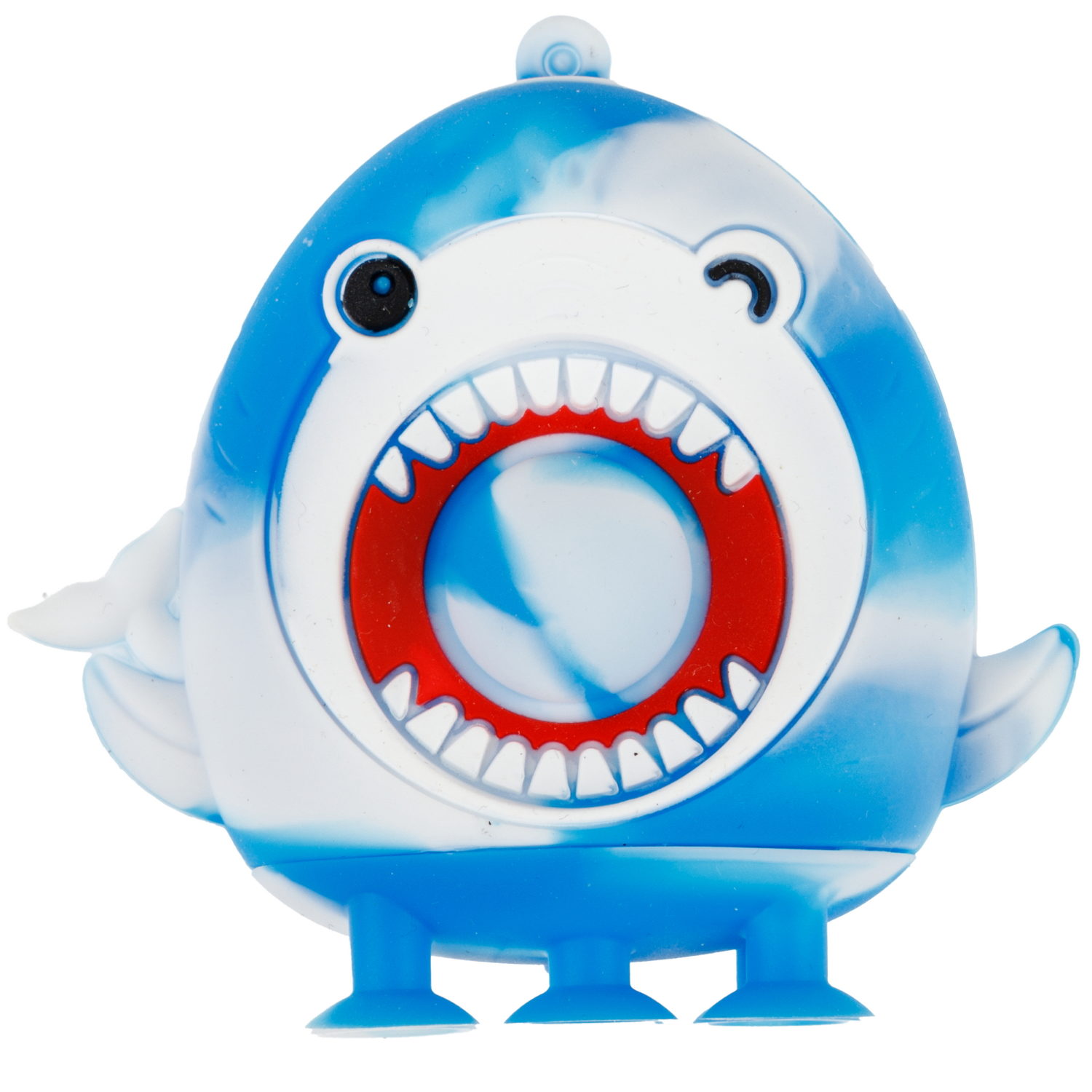 1toy Жмяка Hit Pop It "Акулы" на присосках 8х7,5х5 см, 4 вида в асс.