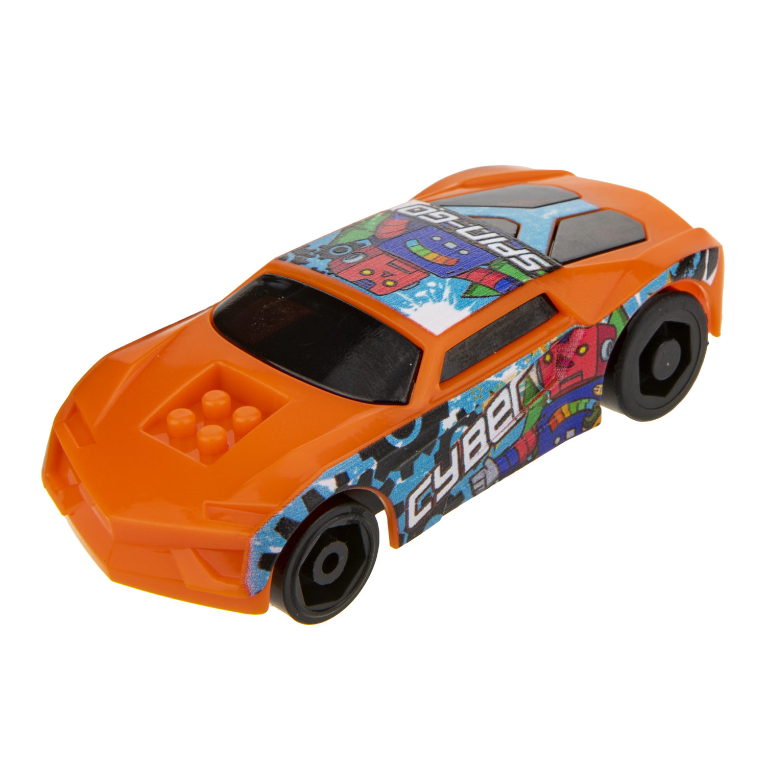 Машинка 1TOY Трюк-трек фрикционная, с 2 аксессуарами, в ассортименте