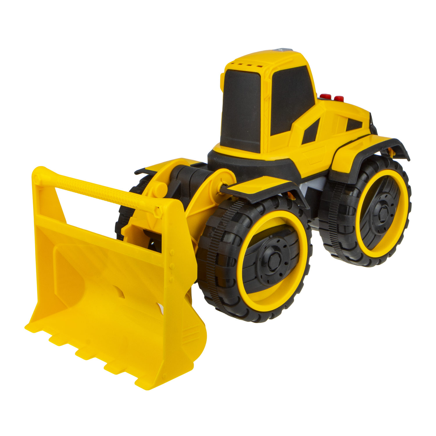 Машинка игрушка 1TOY Горстрой трактор погрузчик, со светом и звуком