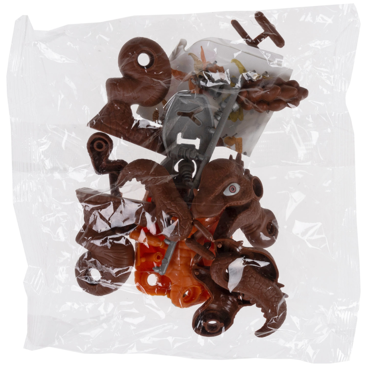 Конструктор 1TOY Динопарк "Клетка с динозавром", с отверткой, винтовой