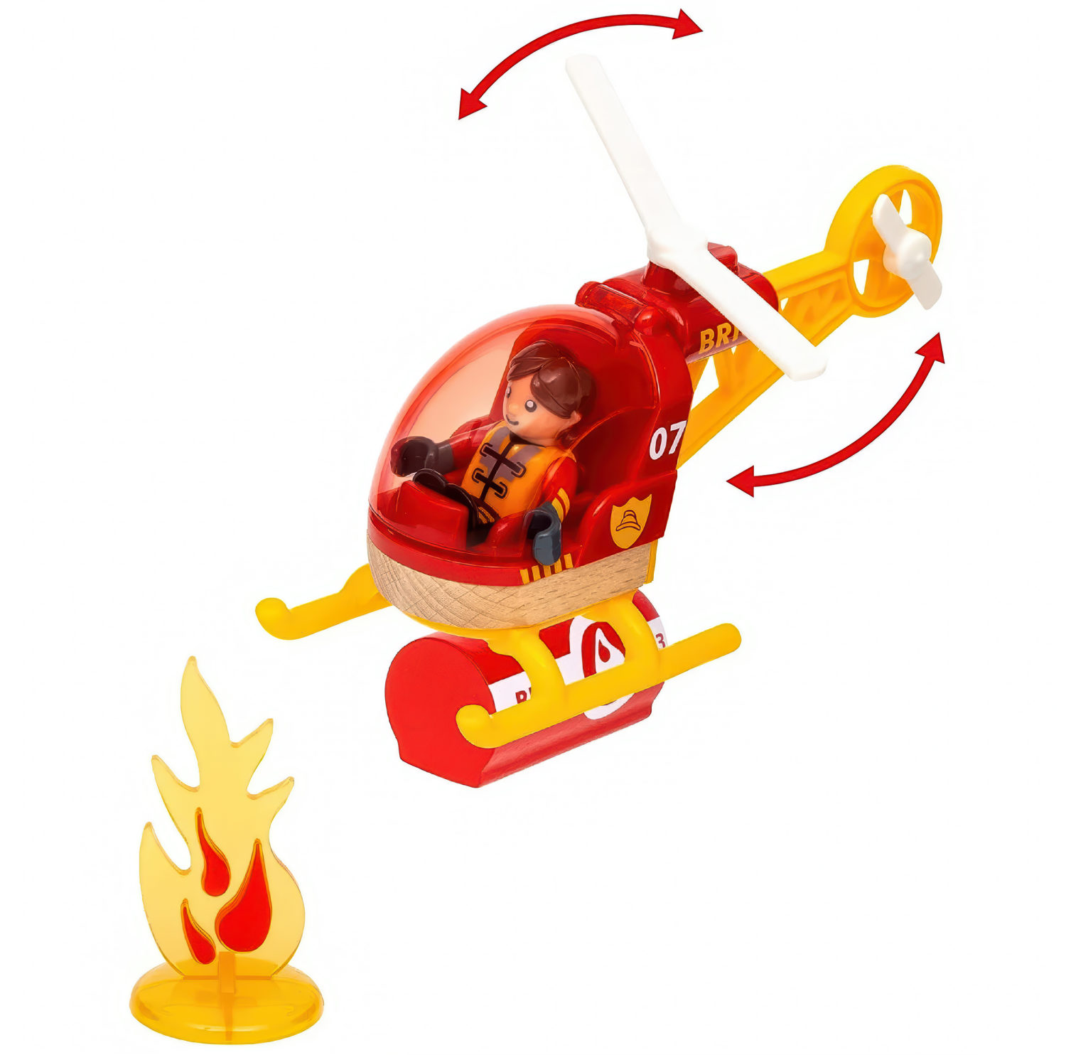 Деревянная железная дорога BRIO "Спасатели Deluxe"