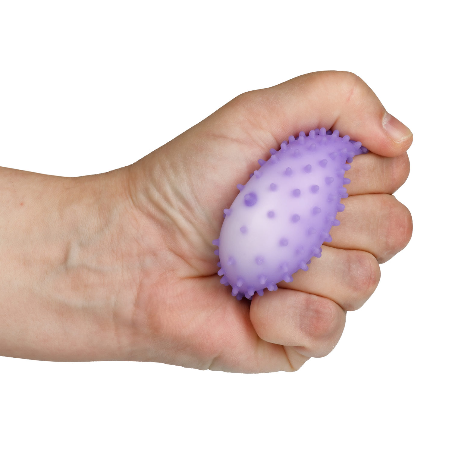 Игрушка-антистресс для рук 1TOY Крутой замес Колючка, фиолетовая, 5 см