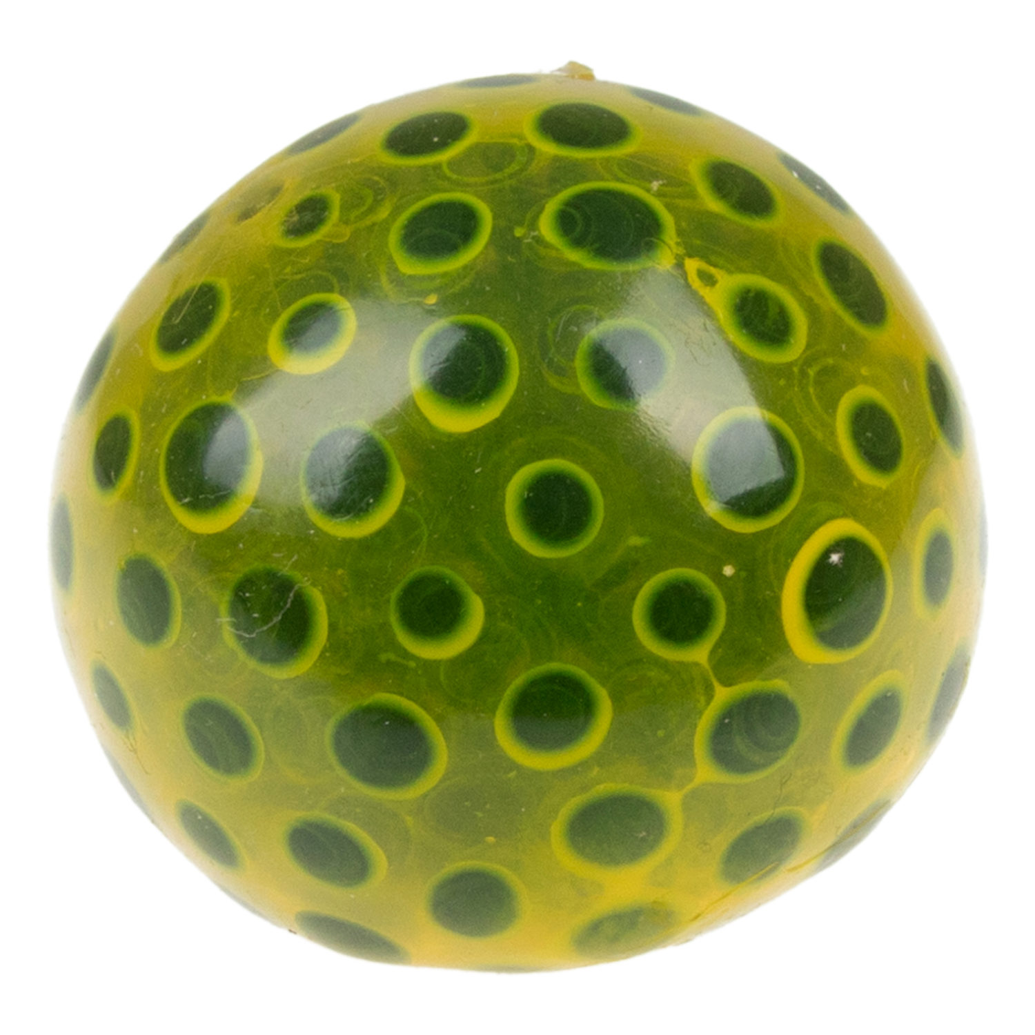 Антистресс с шариками внутри 1TOY Крутой замес Паучий глаз, 4 цвета в ассортименте, 6 см