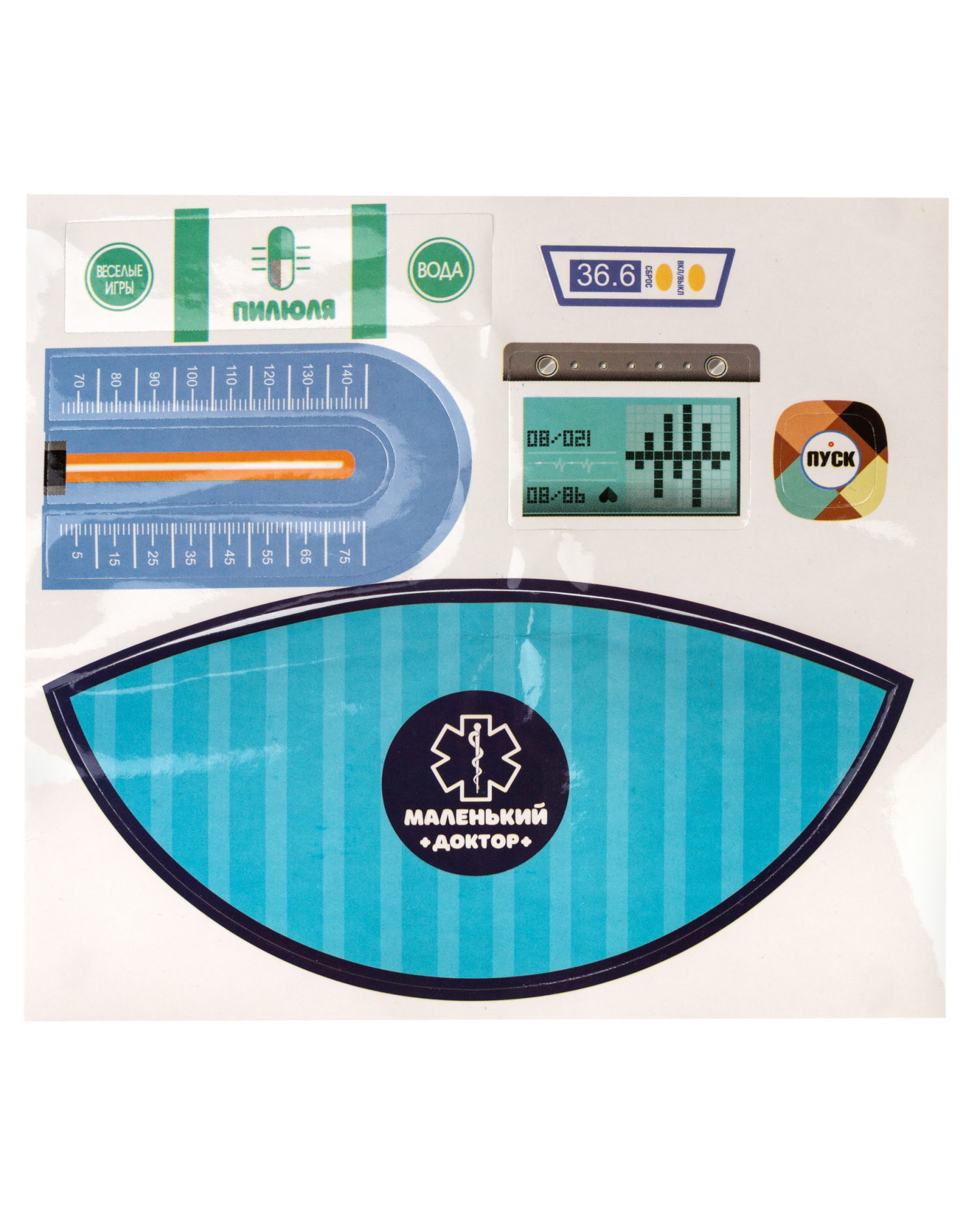 1TOY Модный стиль "Доктор" игровой набор в сумке, 26 предметов