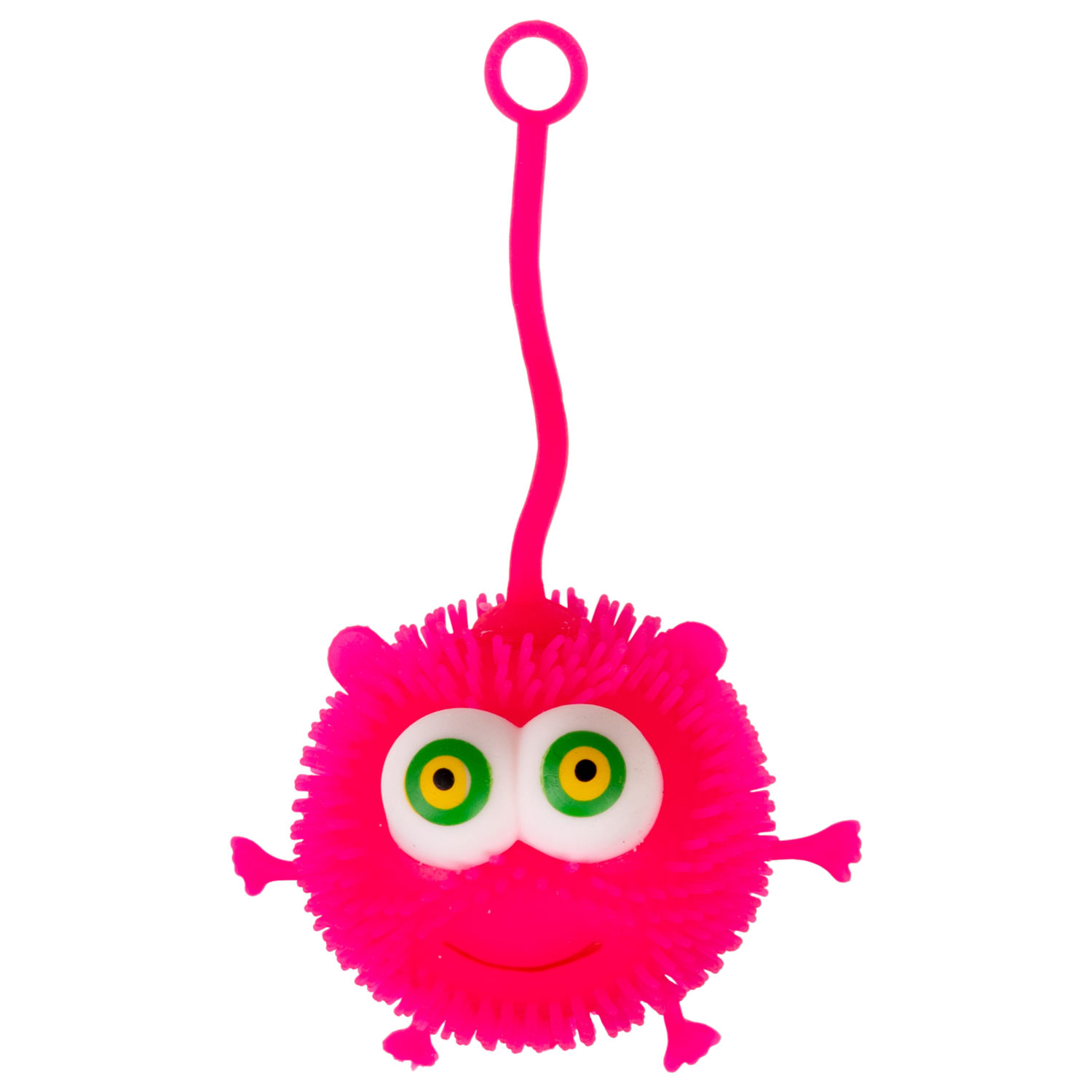 Антистресс-игрушка для рук 1TOY Ё-Ёжик, для детей и взрослых, розовая, 1 шт.