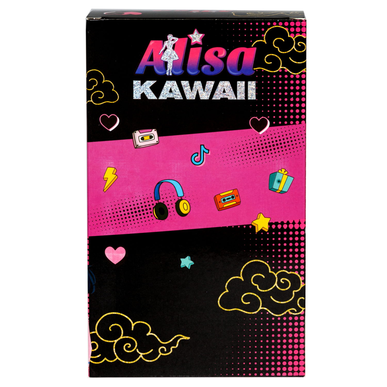 Кукла шарнирная Alisa Kawaii mini 15,2 см, с расчёской, с короткими кудрявыми темными волосами 