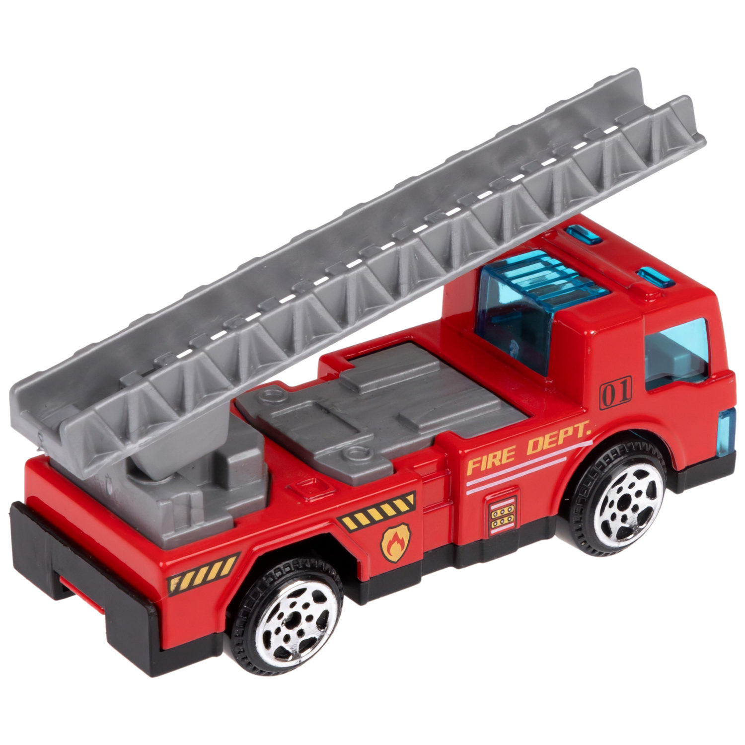 1toy Экстренные службы металлическая машинка 1:64 блистер, в асс. 12 шт.