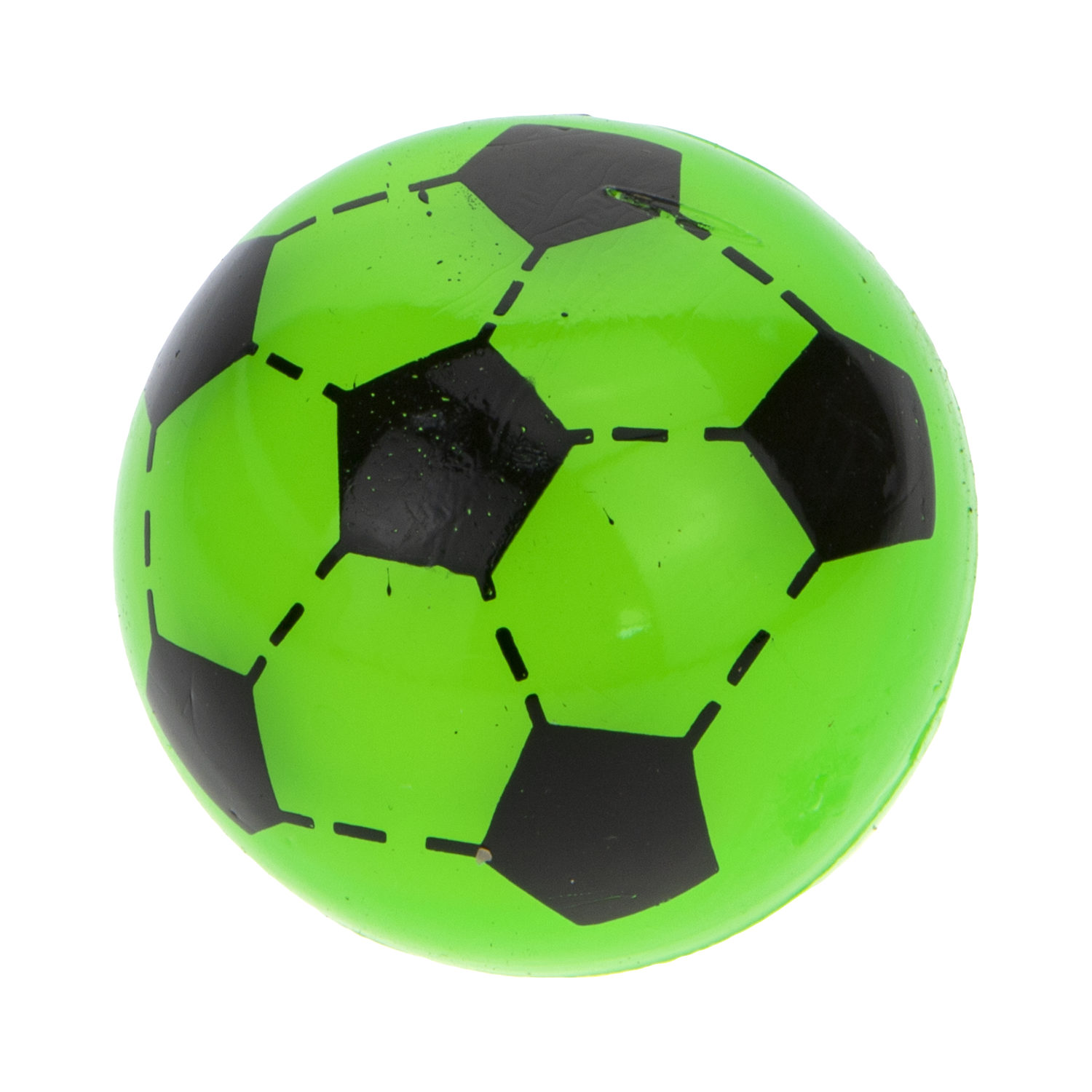 Мячик-прыгун со светом 1TOY Футбол,  5,5 см