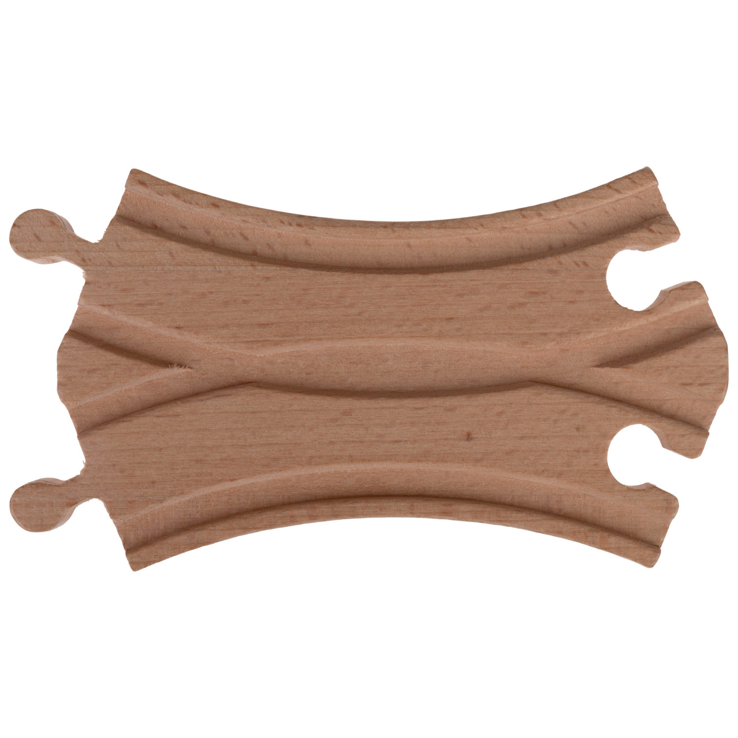 Рельсы для деревянной железной дороги 1TOY Goodok базовые с развилками и тупиками, 11 шт.