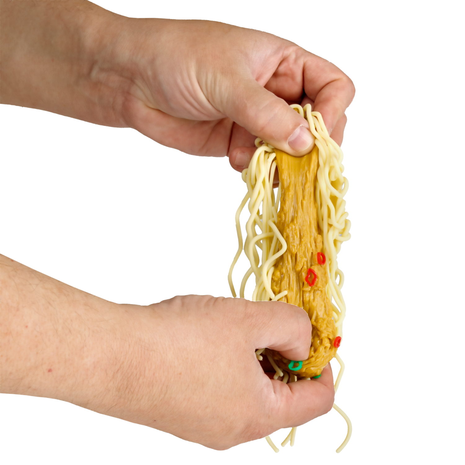Игрушка-антистресс 1TOY Крутой замес Пикник макароны, 13х13 см