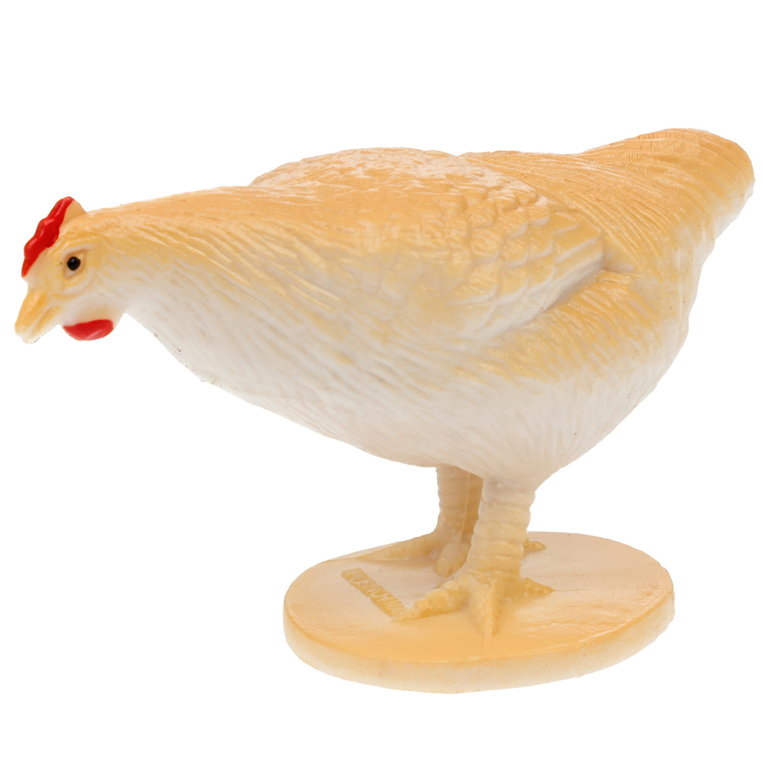 Фигурки животных 1TOY "В мире животных", игровой набор ферма: петух, курица, гуси, индейка, 5 шт.,  4-8 см