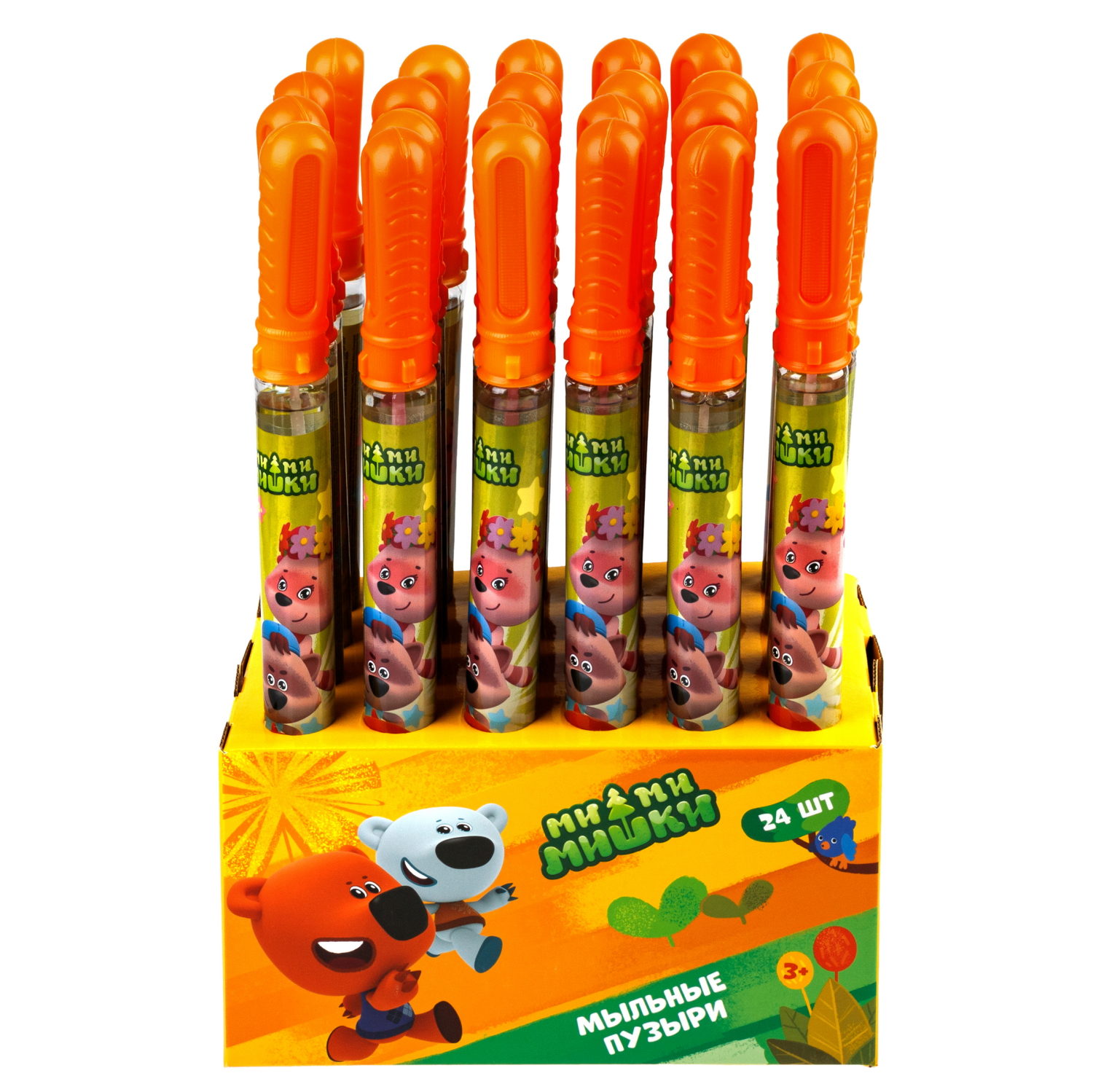 1TOY Ми-ми-мишки, мыльные пузыри, 120 мл