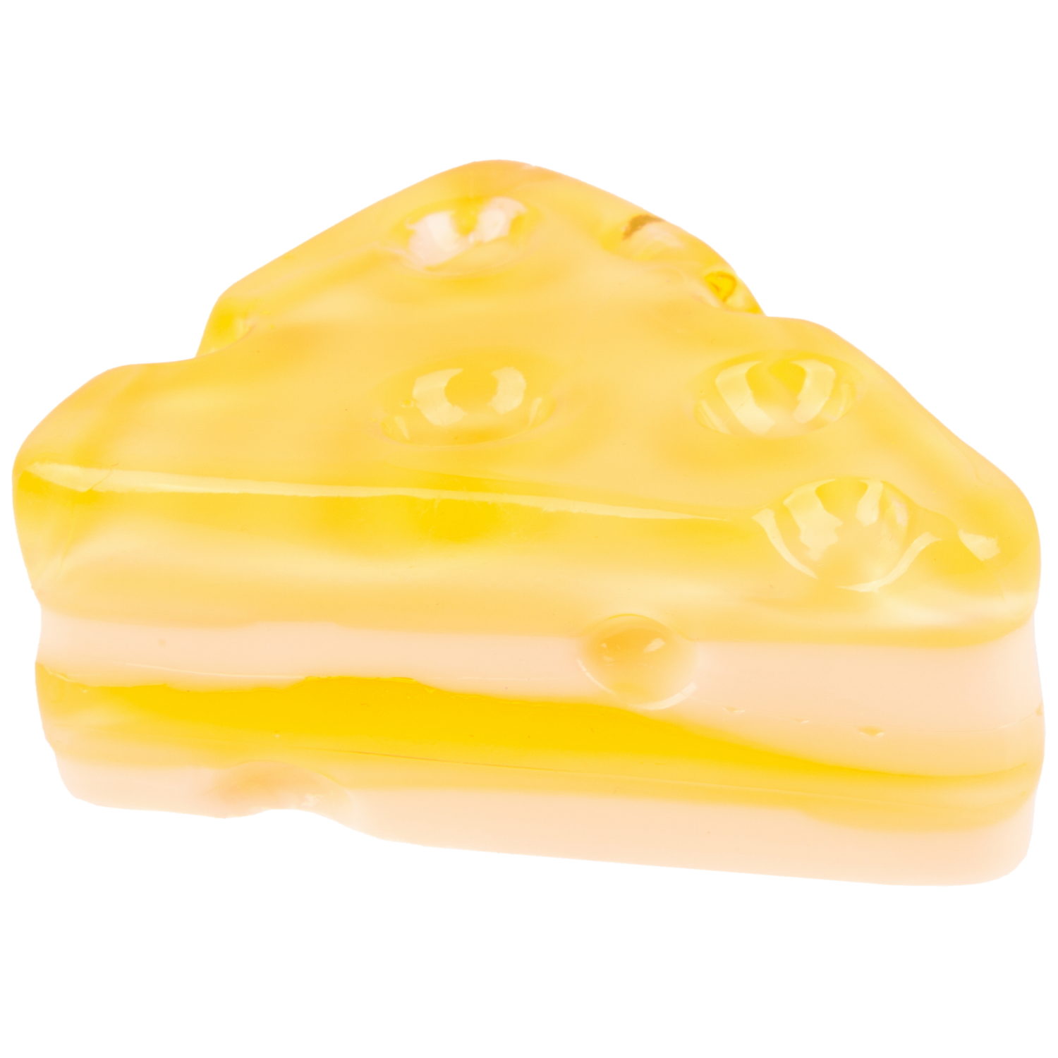 Игрушка-антистресс 1TOY Крутой замес Супергель сыр, 8х6,5 см