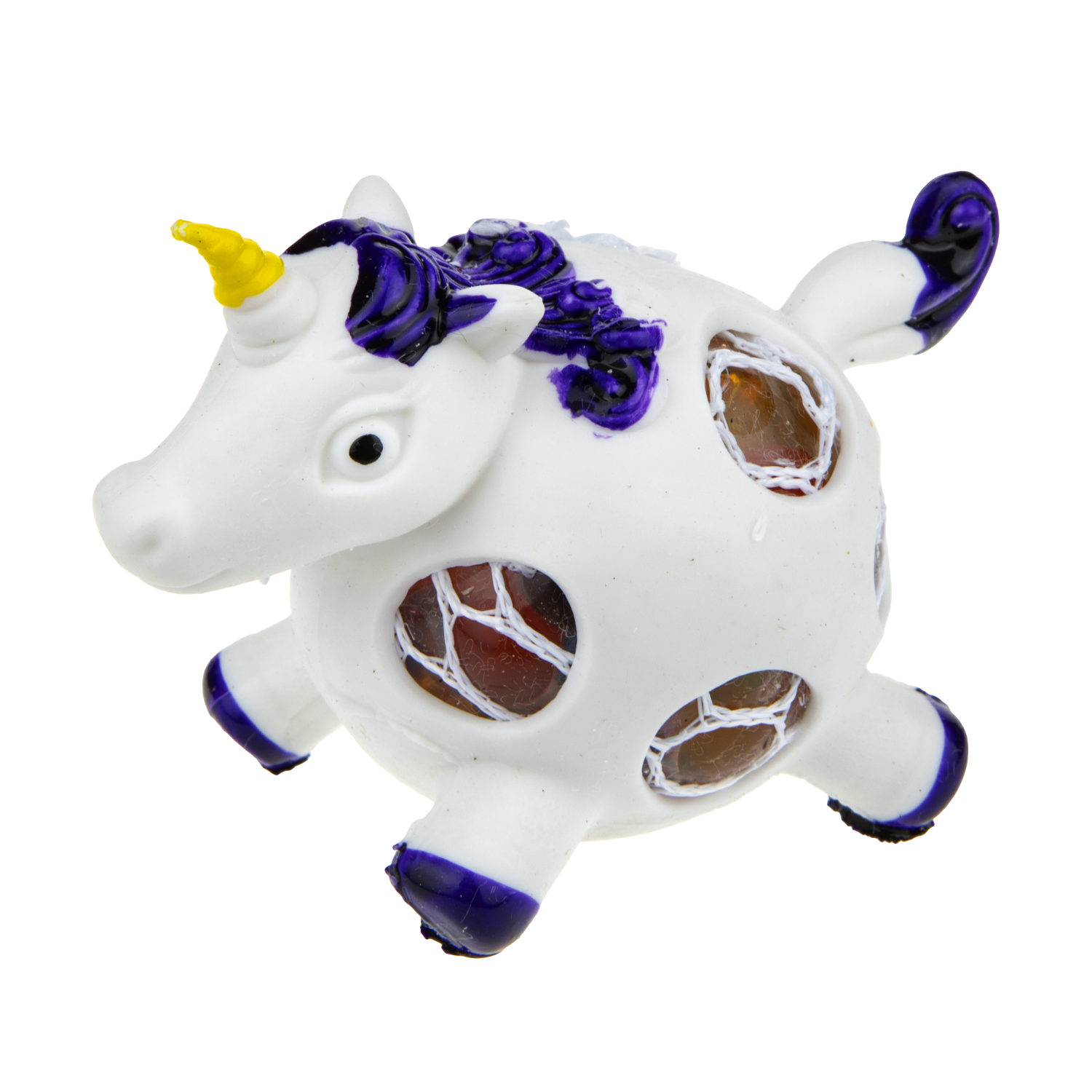 1toy Жмяка единорог с разноцветными шариками
