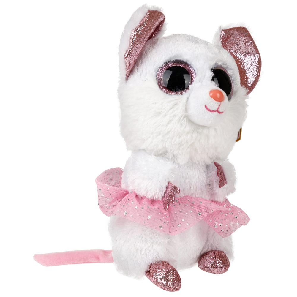 Мягкая игрушка TY Beanie Boo's Nina Мышь-балерина, 25 см
