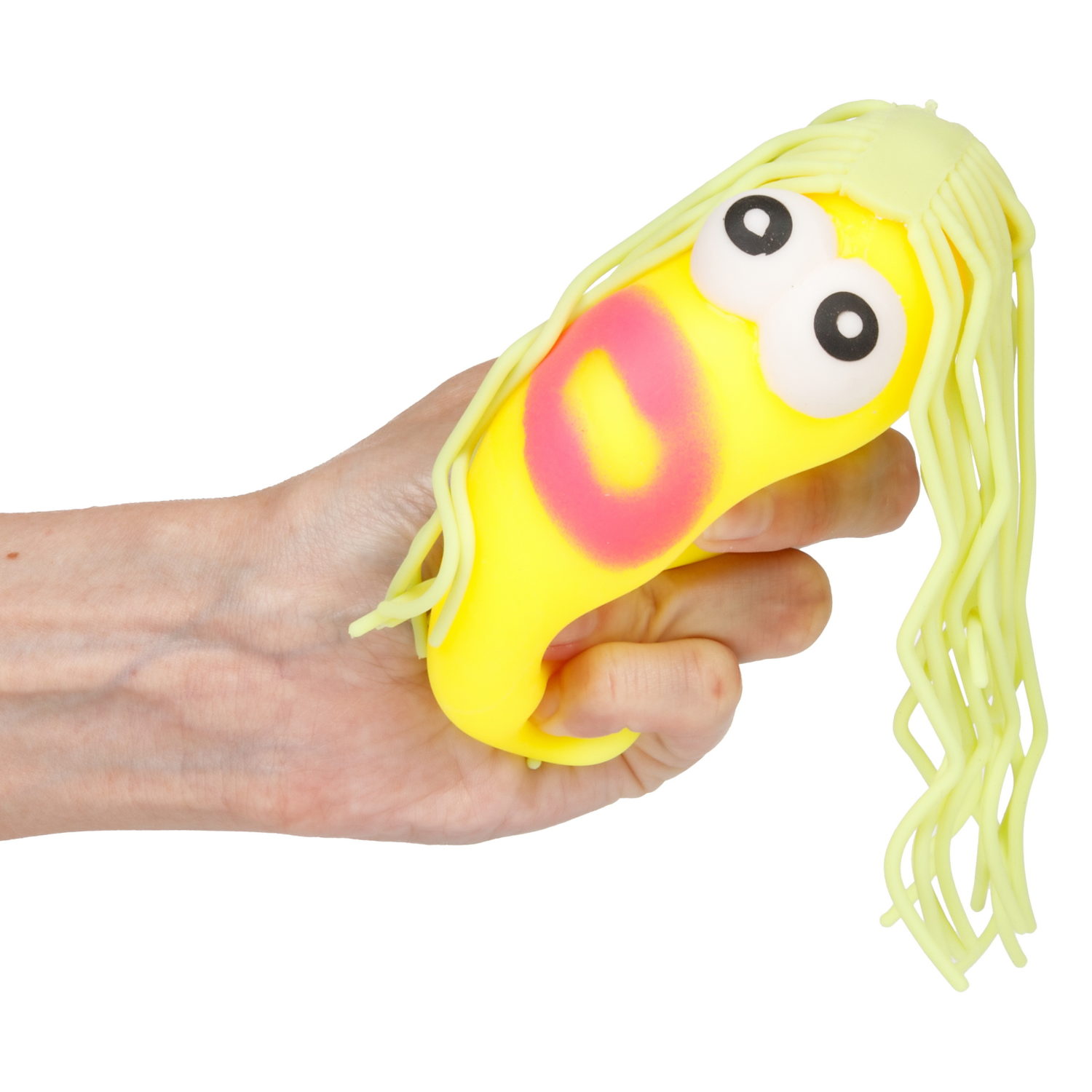 Игрушка-антистресс 1TOY Крутой замес 1TOY «Зачётная крашиха», желтая