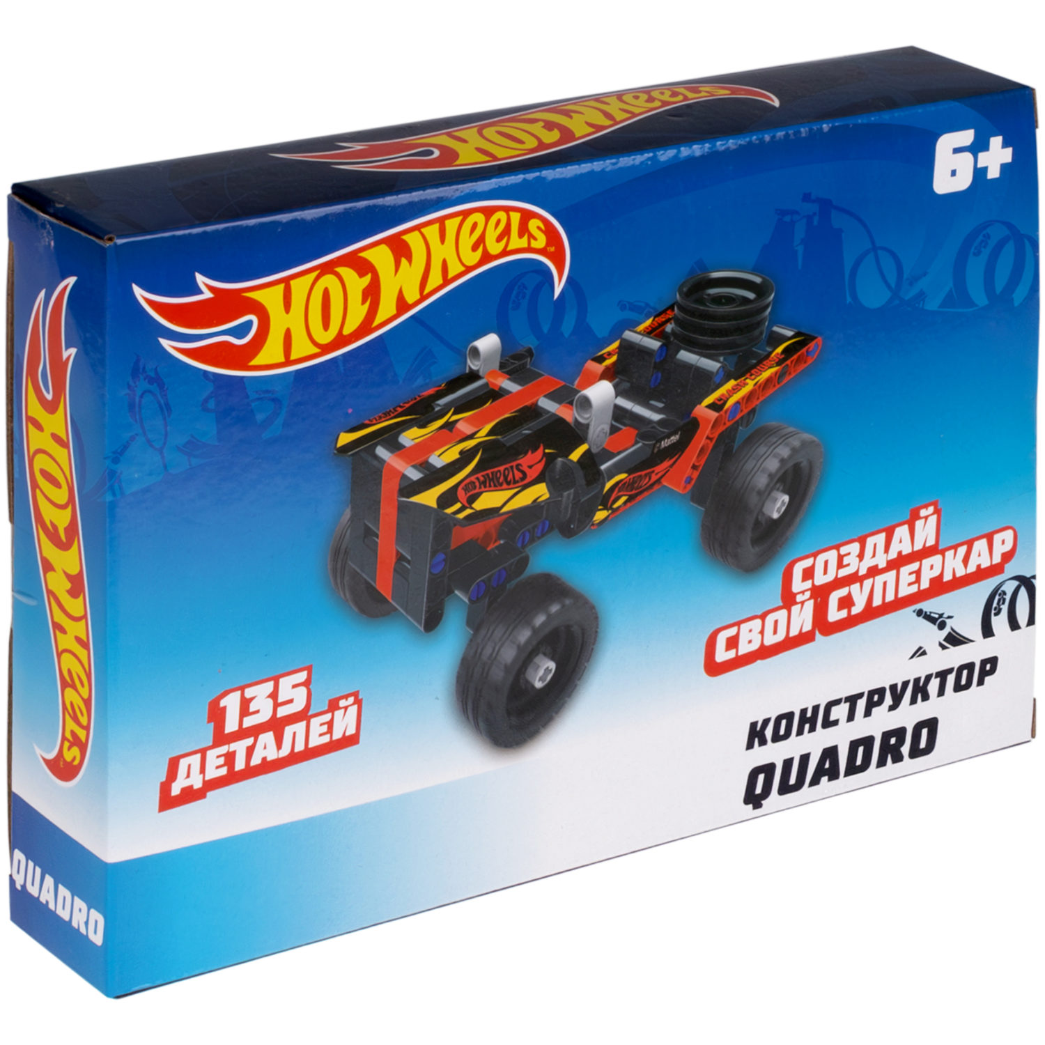 Конструктор Hot Wheels "Quadro" (135 деталей)