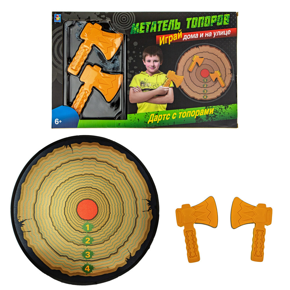 Дартс детский 1TOY на липучках