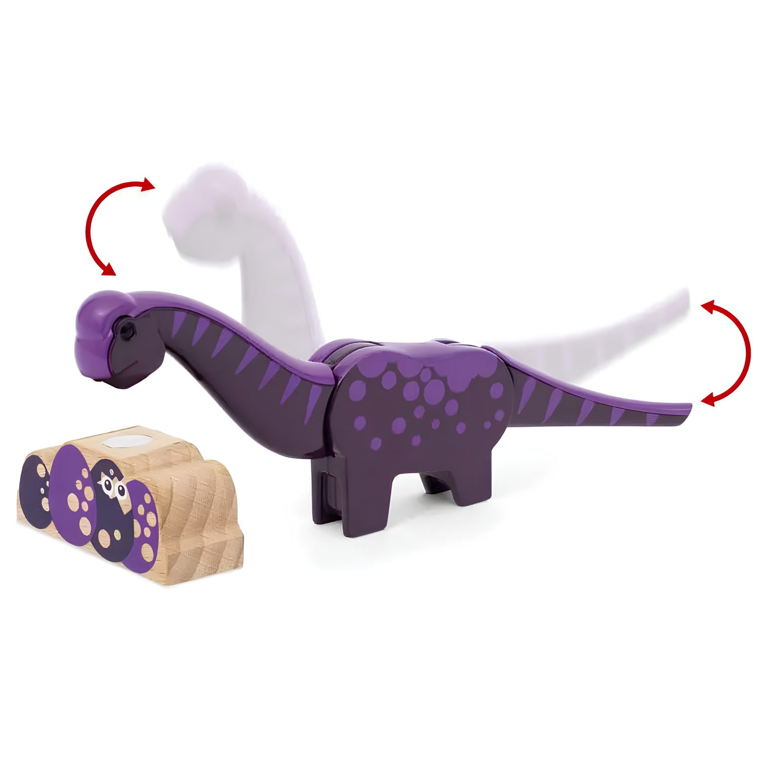 Деревянная железная дорога BRIO "Приключения с динозаврами", 21 элемент