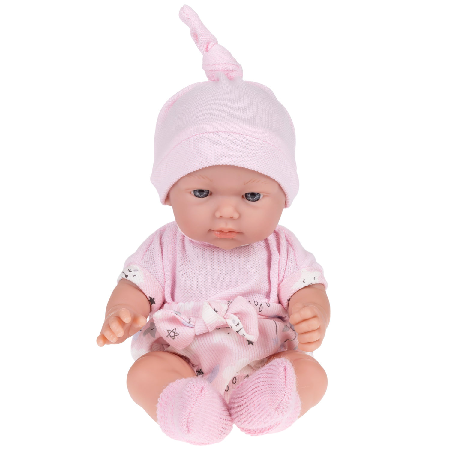 Куклы-двойняшки Arias ELEGANCE BABIS GEMELOS 26 см, винил, с соской и люлькой-переноской, Испания