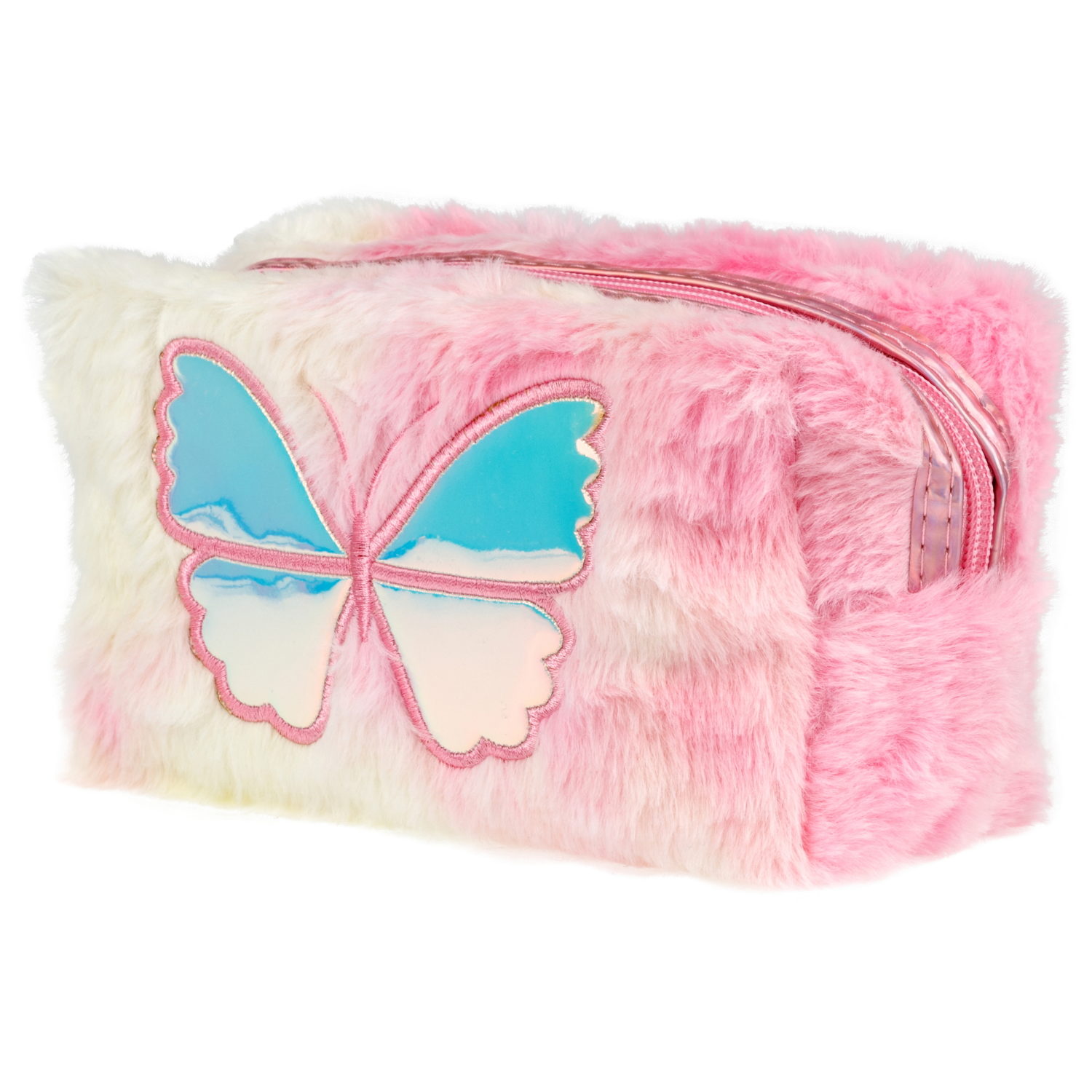 Косметичка плюшевая Lukky Fly High, 18*10*8 см