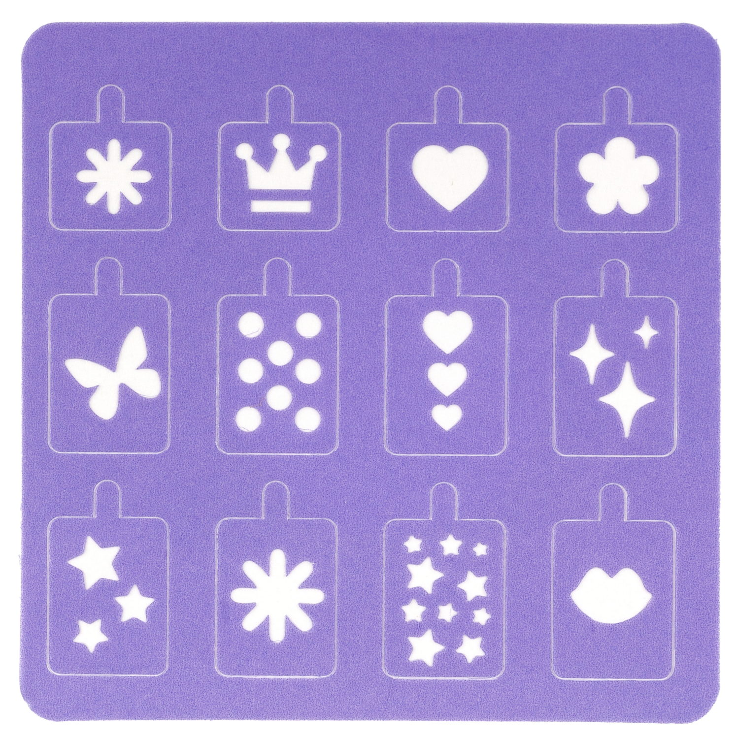 Lukky Бьюти-Дизайн Модный НейлАрт: лаки для ногтей, колечки, блёстки, стразы для ногтей, трафарет, пилочка для ногтей, разделитель для пальчиков, наклейки для ногтей