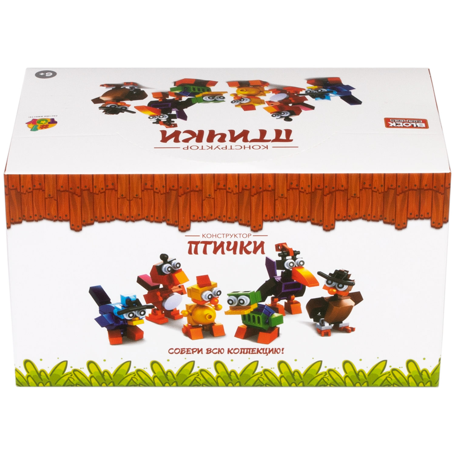 1Toy Blockformers "Птички", в ассортименте 6 видов