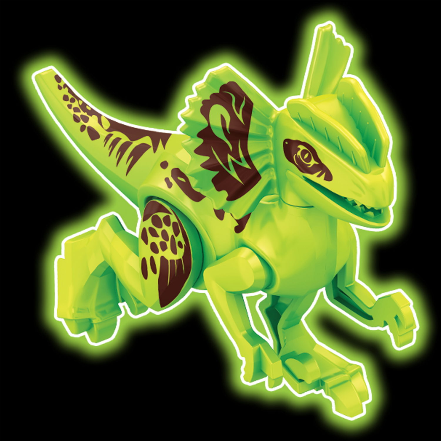 Конструктор 1TOY Blockformers Люминозавры, 8 видов