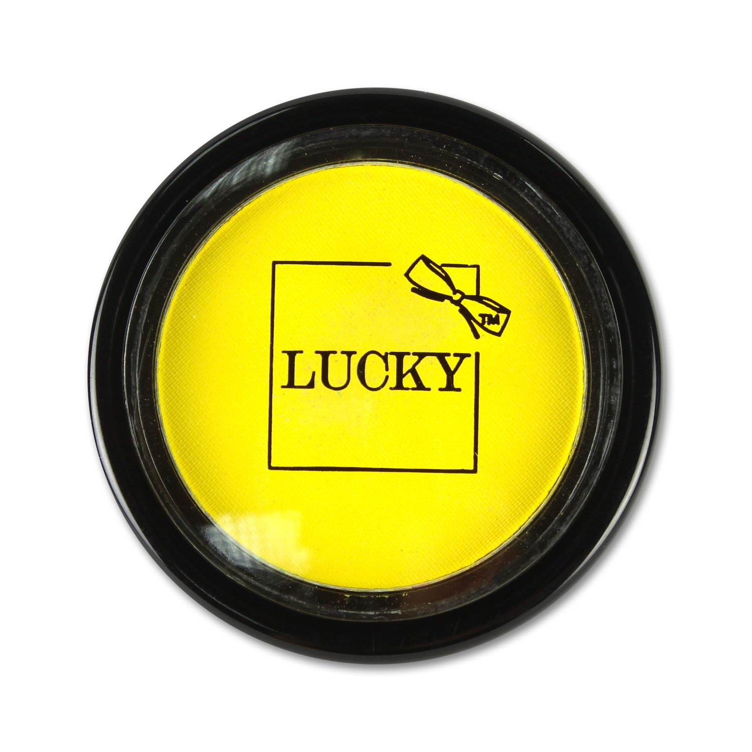 Пудра для волос LUKKY, в наборе со спонжем, цвет: желтый