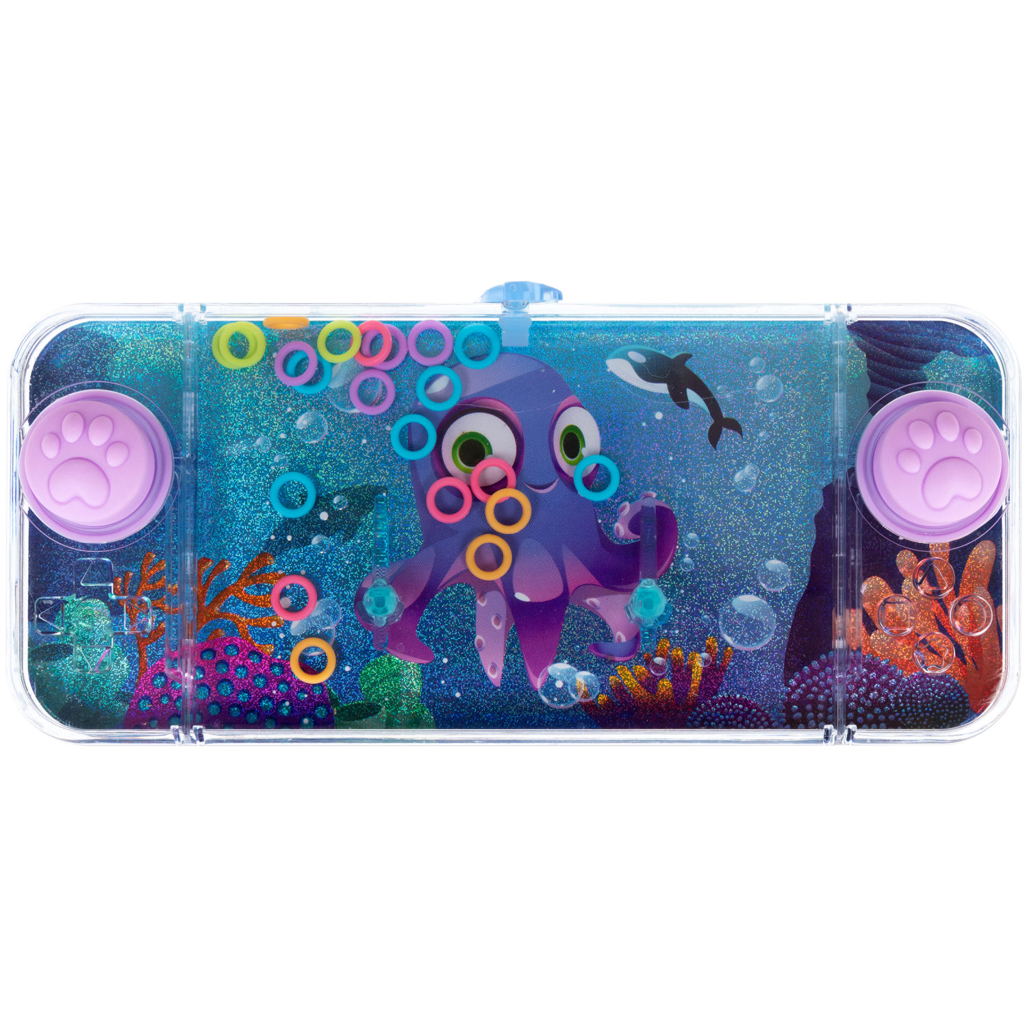 1TOY Игра с водой насади колечки морские обитатели, 3 вида в ассортименте, 15,5*7*2см