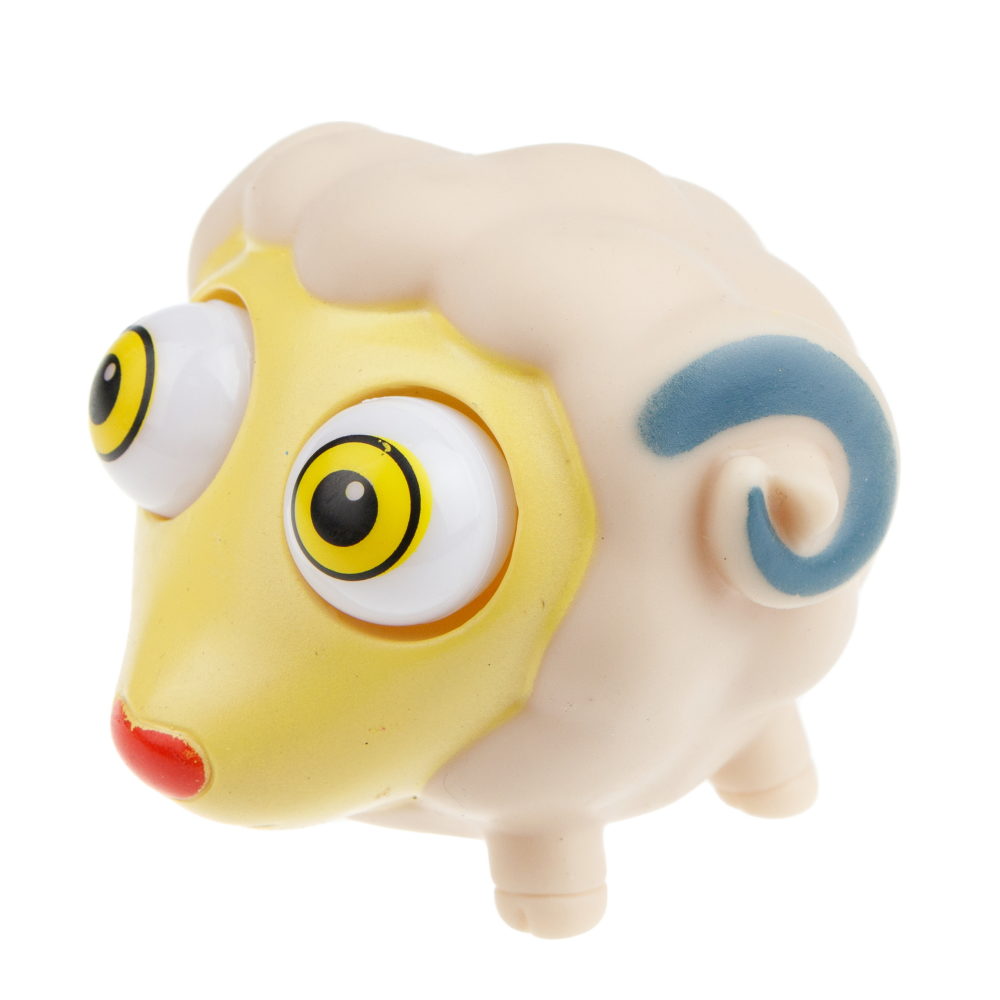 1toy Пучеглаз-антистресс "Барашек" 8,2х7x6,8 см