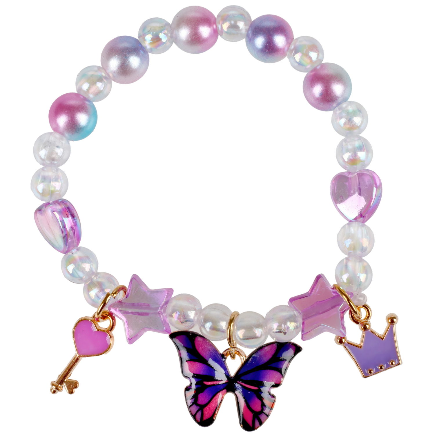 Lukky Дизайнер Сет #7 набор лак для ногтей, браслет и колечко, цвет розовый