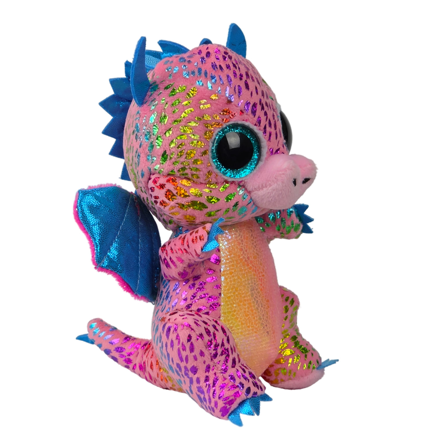 Мягкая игрушка TY Beanie Boo's пурпурный дракончик Dragon, 15 см