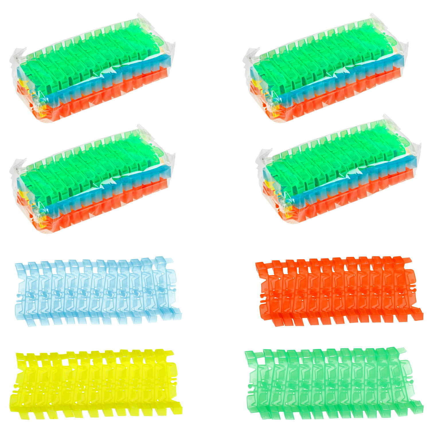 Автотрек 1TOY «Большое путешествие», гибкий трек с машинкой