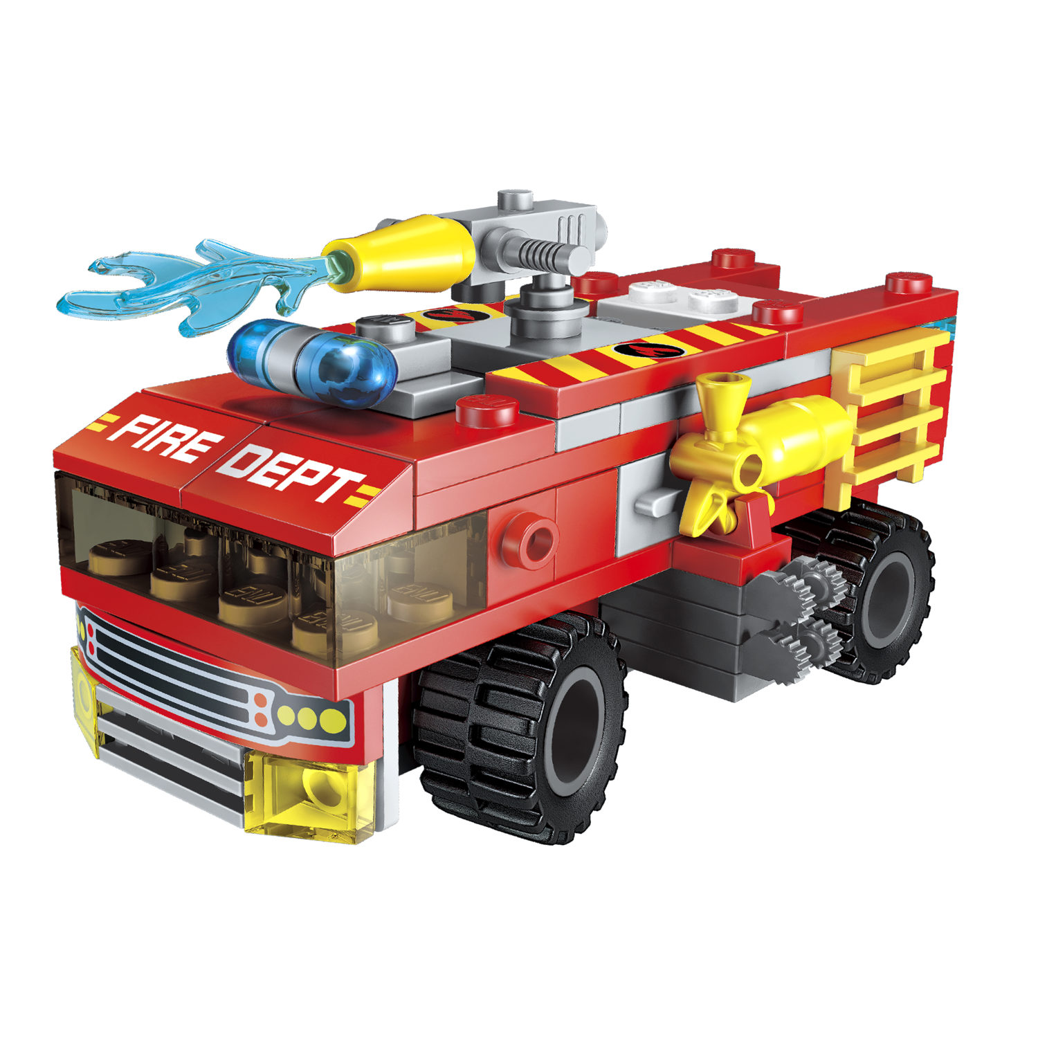 Конструктор  Трансформер BLOCKFORMERS конструктор "Трансфайертрак" Cерия CONNECTOR, 8 видов на выбор